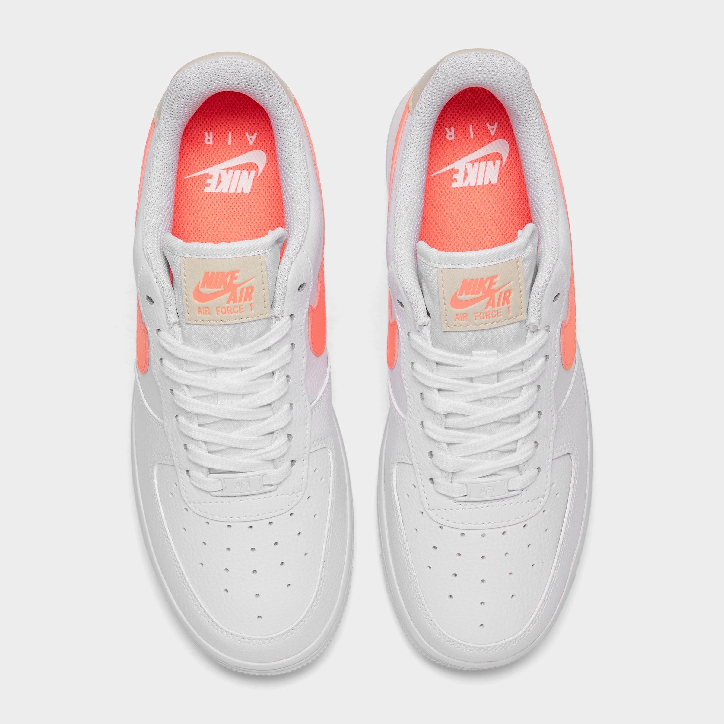 nike air force 1 07 white atomic pink fossil white