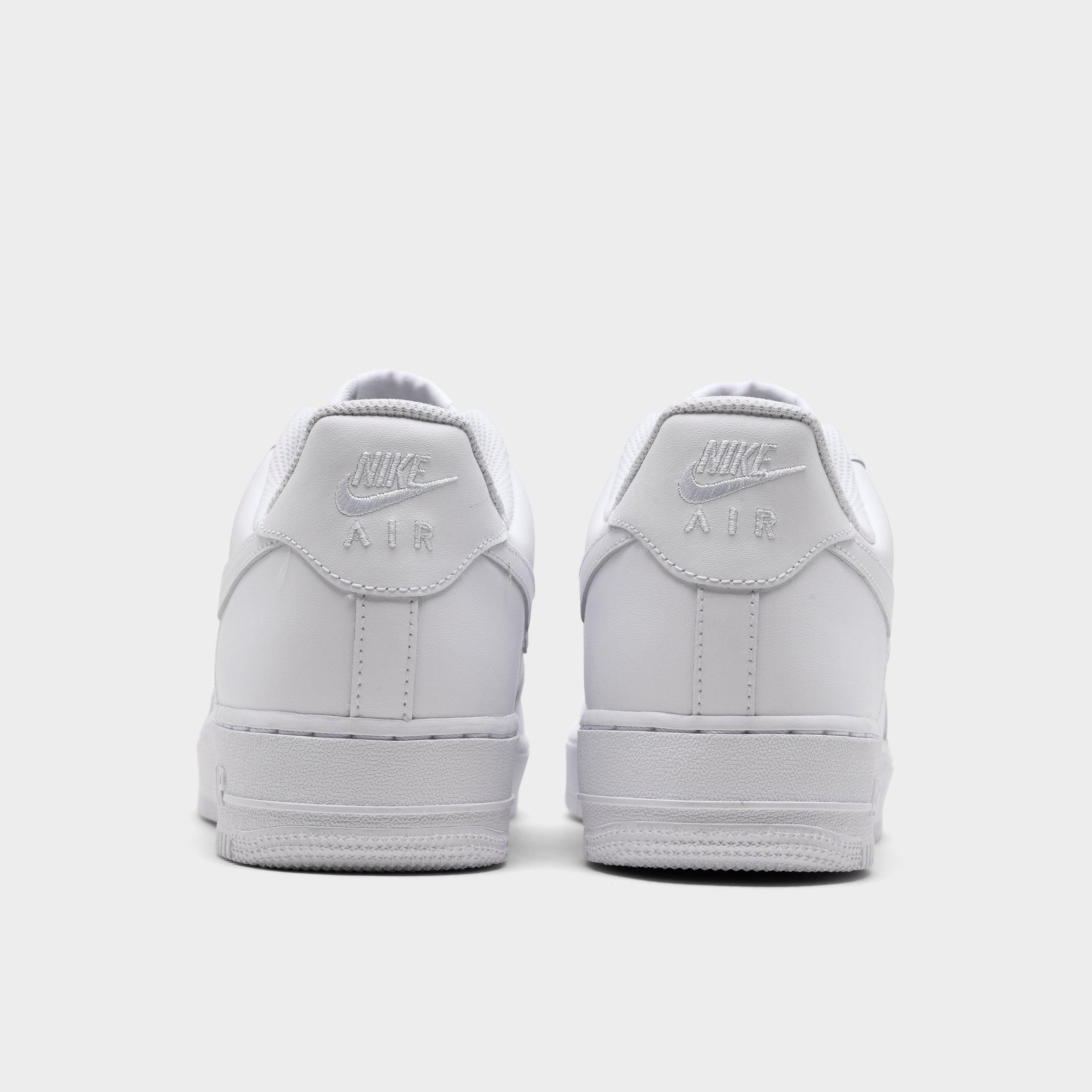 finish line white air forces