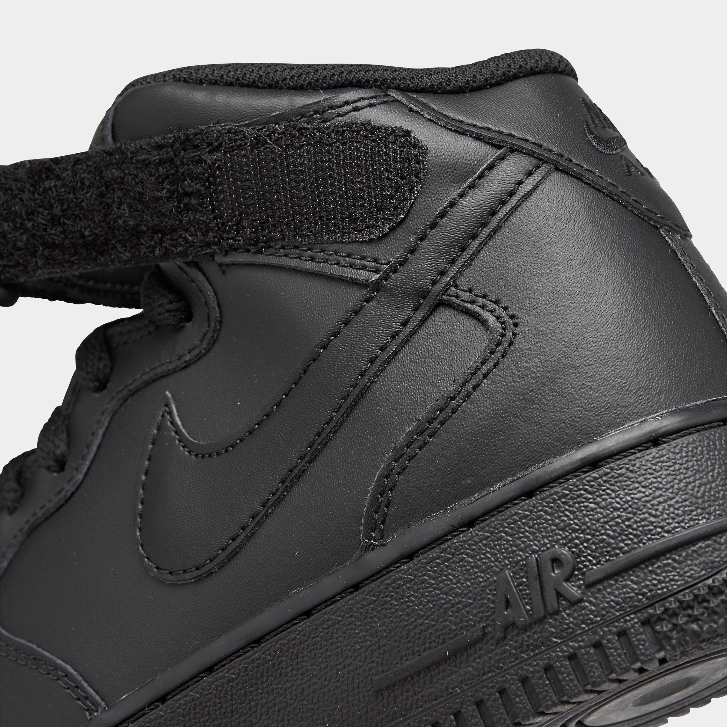 nike air force 1 black and white finish line