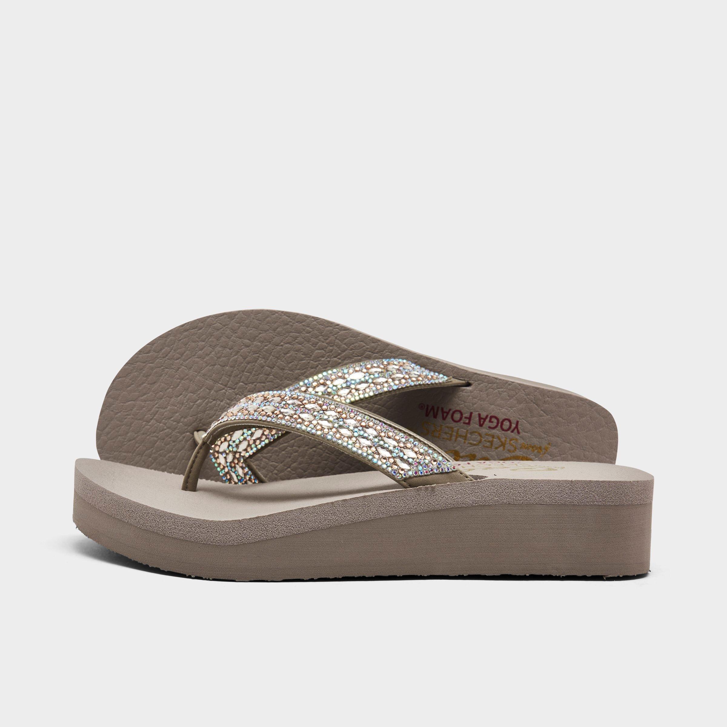 skechers cali women's vinyasa flip flop