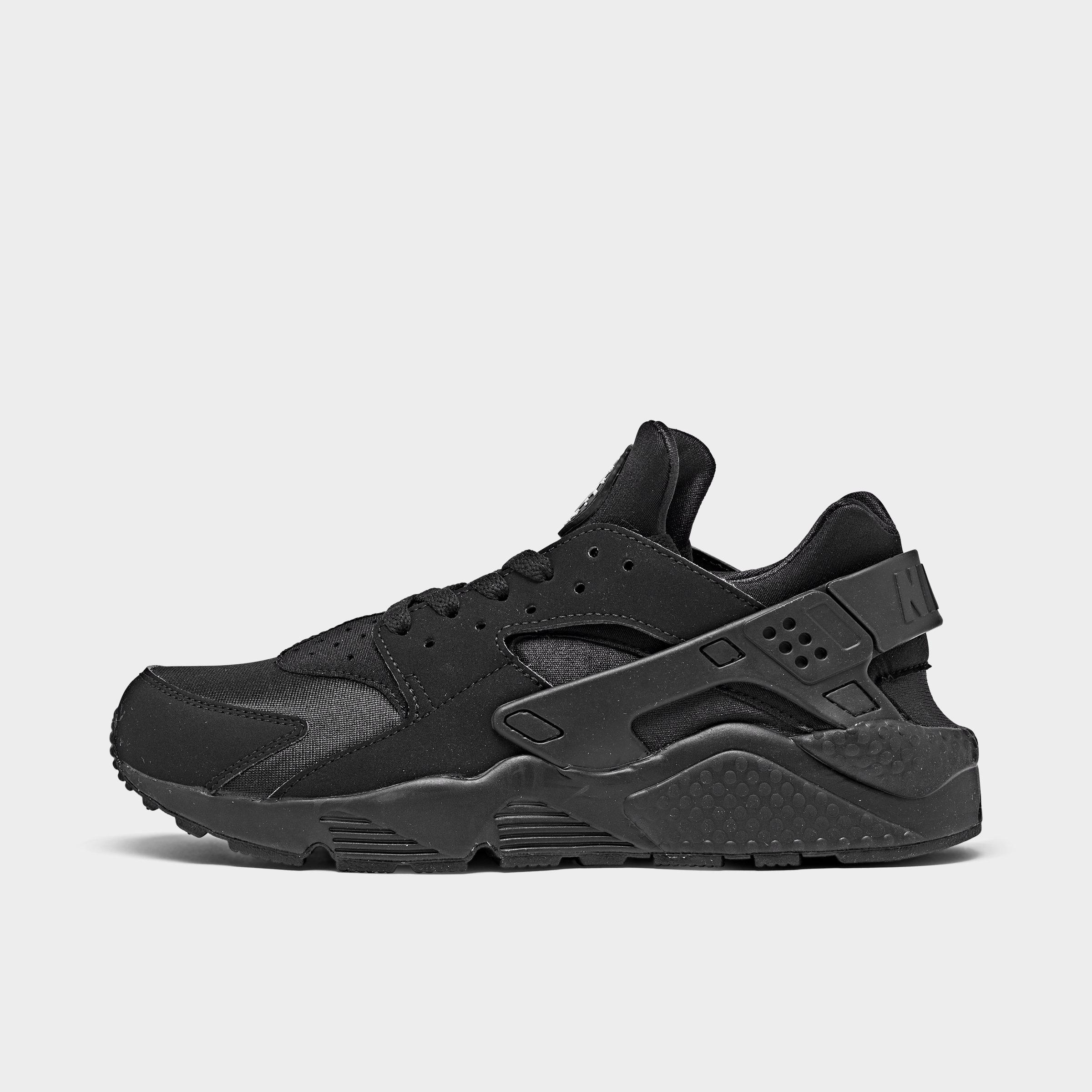 nike huarache black grey