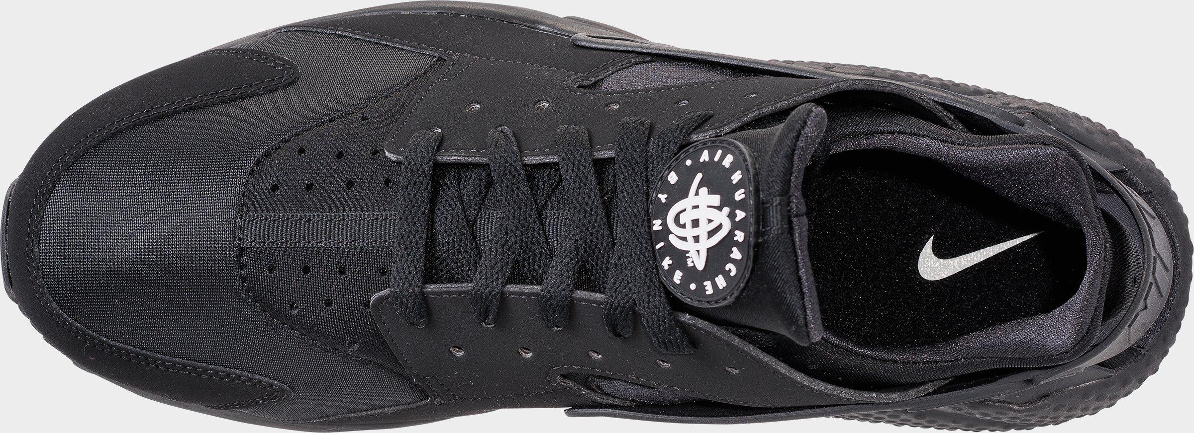 nike black casual shoes