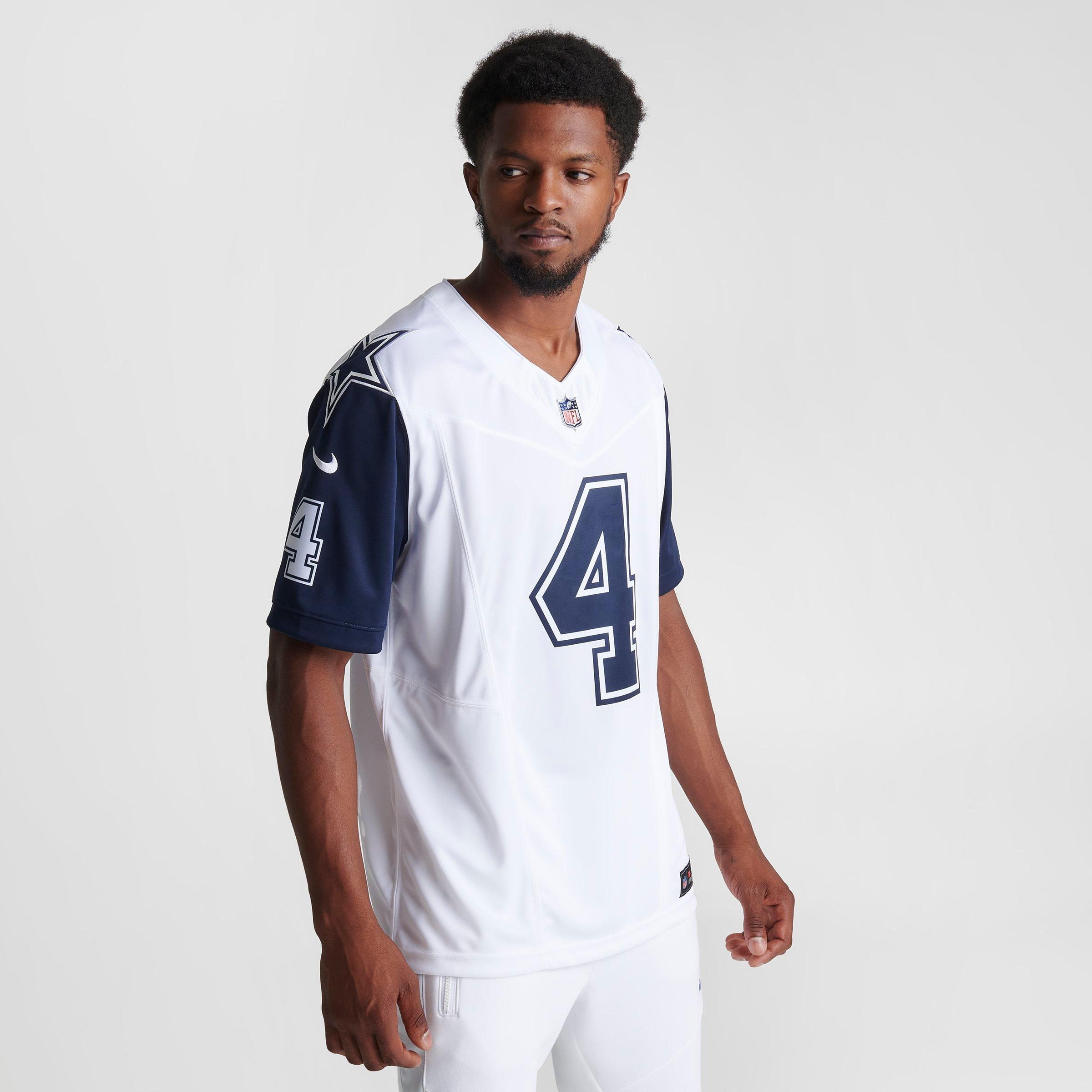 Nike Dallas Cowboys No4 Dak Prescott Black Men's Stitched NFL Limited 2016 Salute To Service Jersey