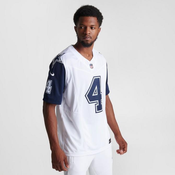 Tops, Dallas Cowboys Dak Prescott Nike Navy Game Team Jersey