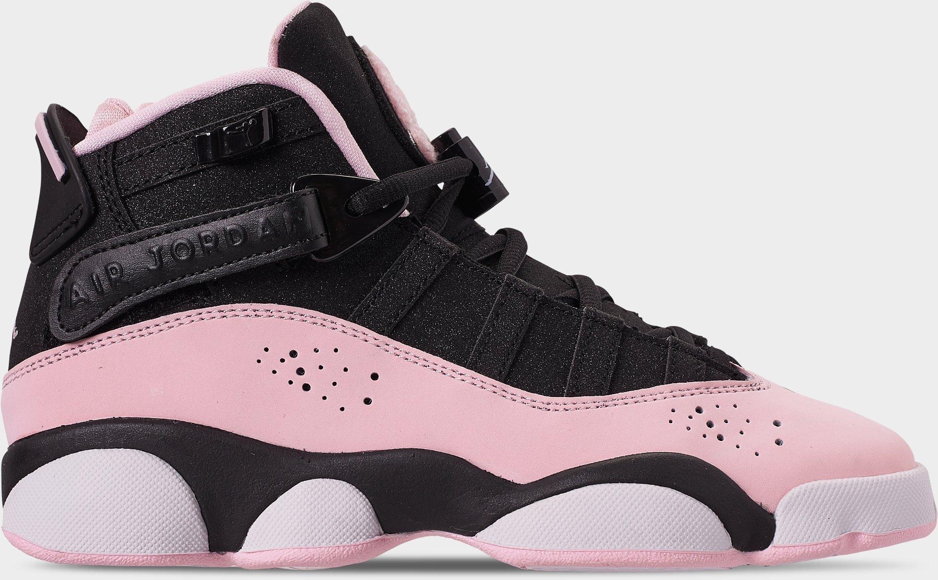 baby girl pink and white jordans