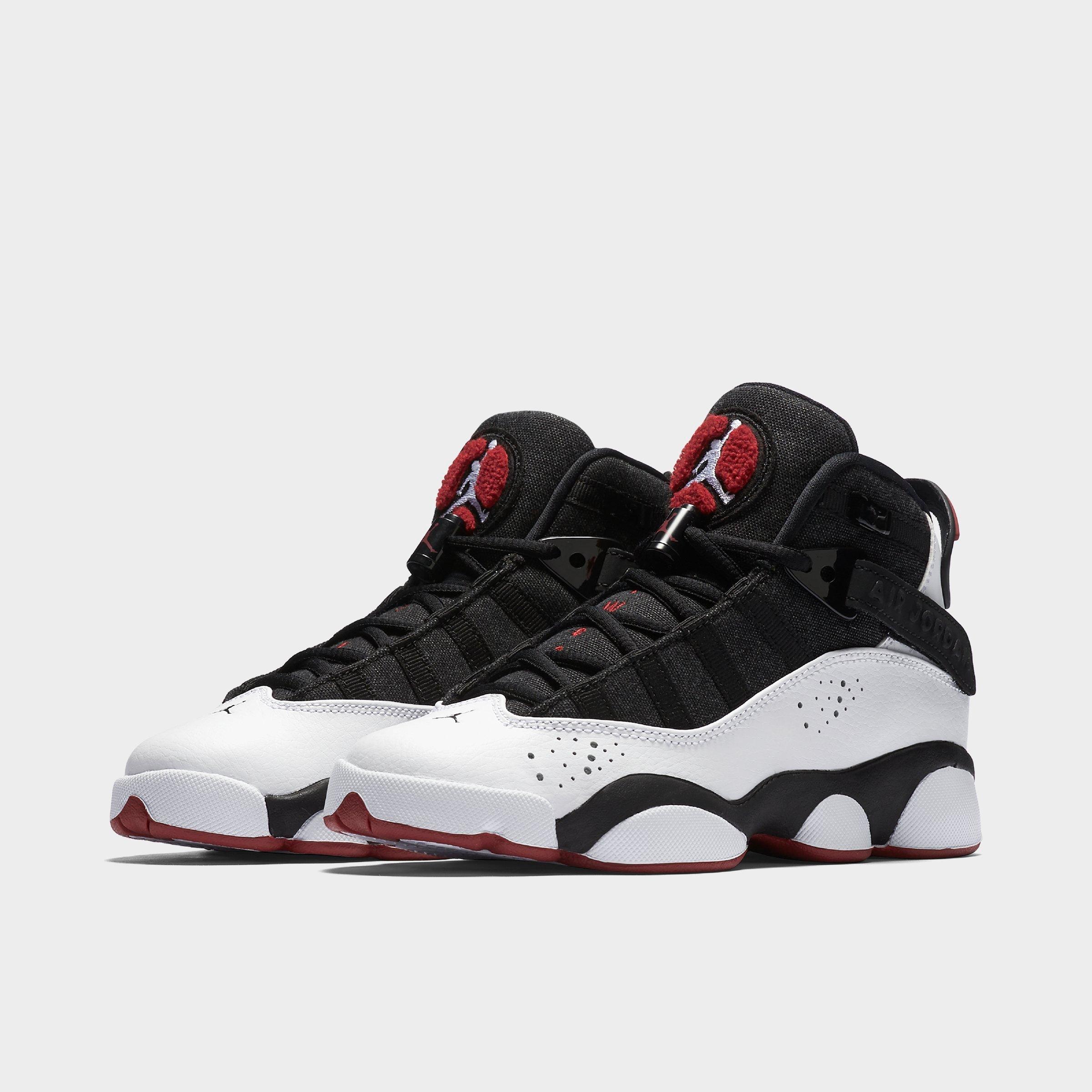 jordan 6 rings red kids