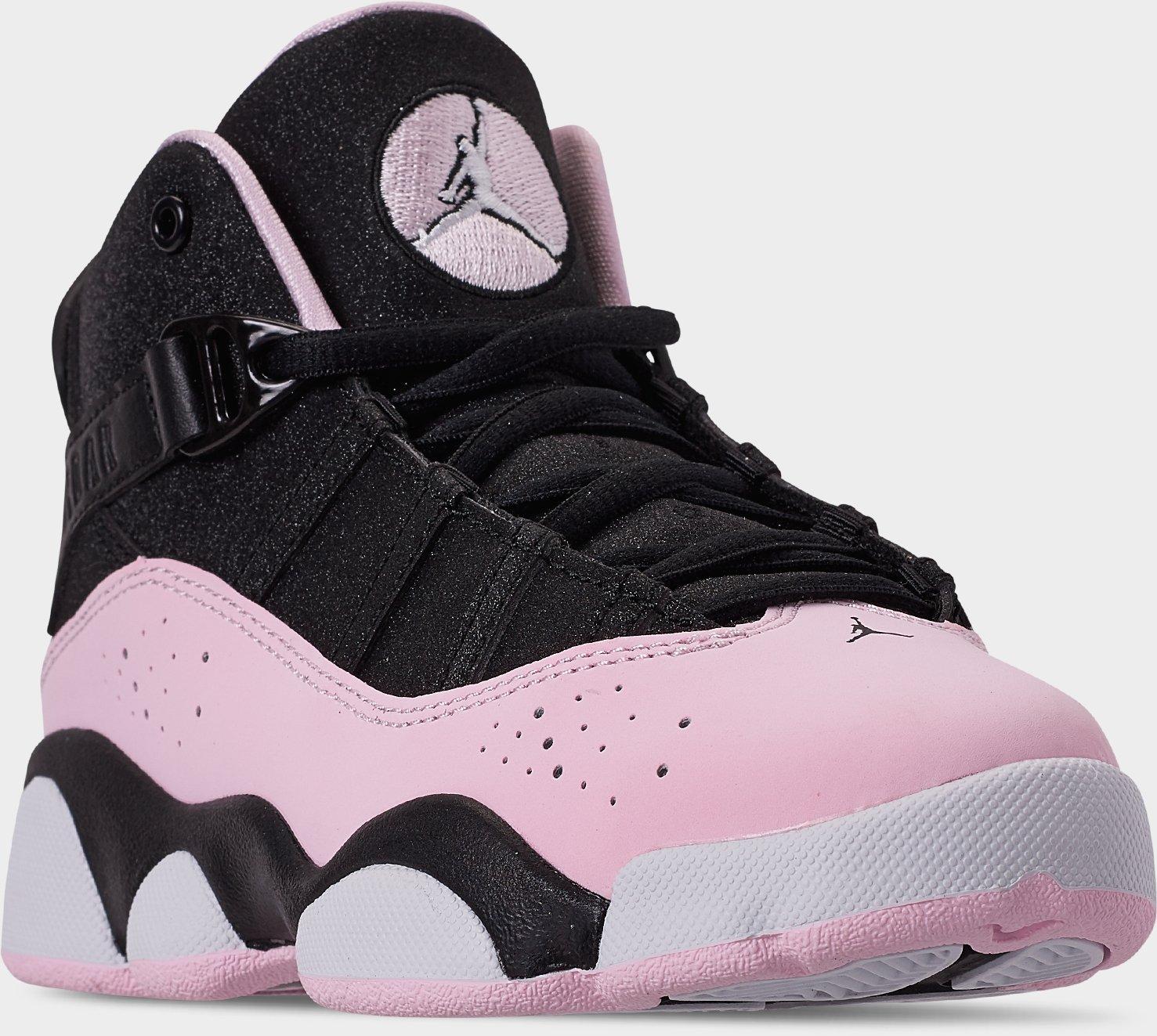 jordan six rings pink and black