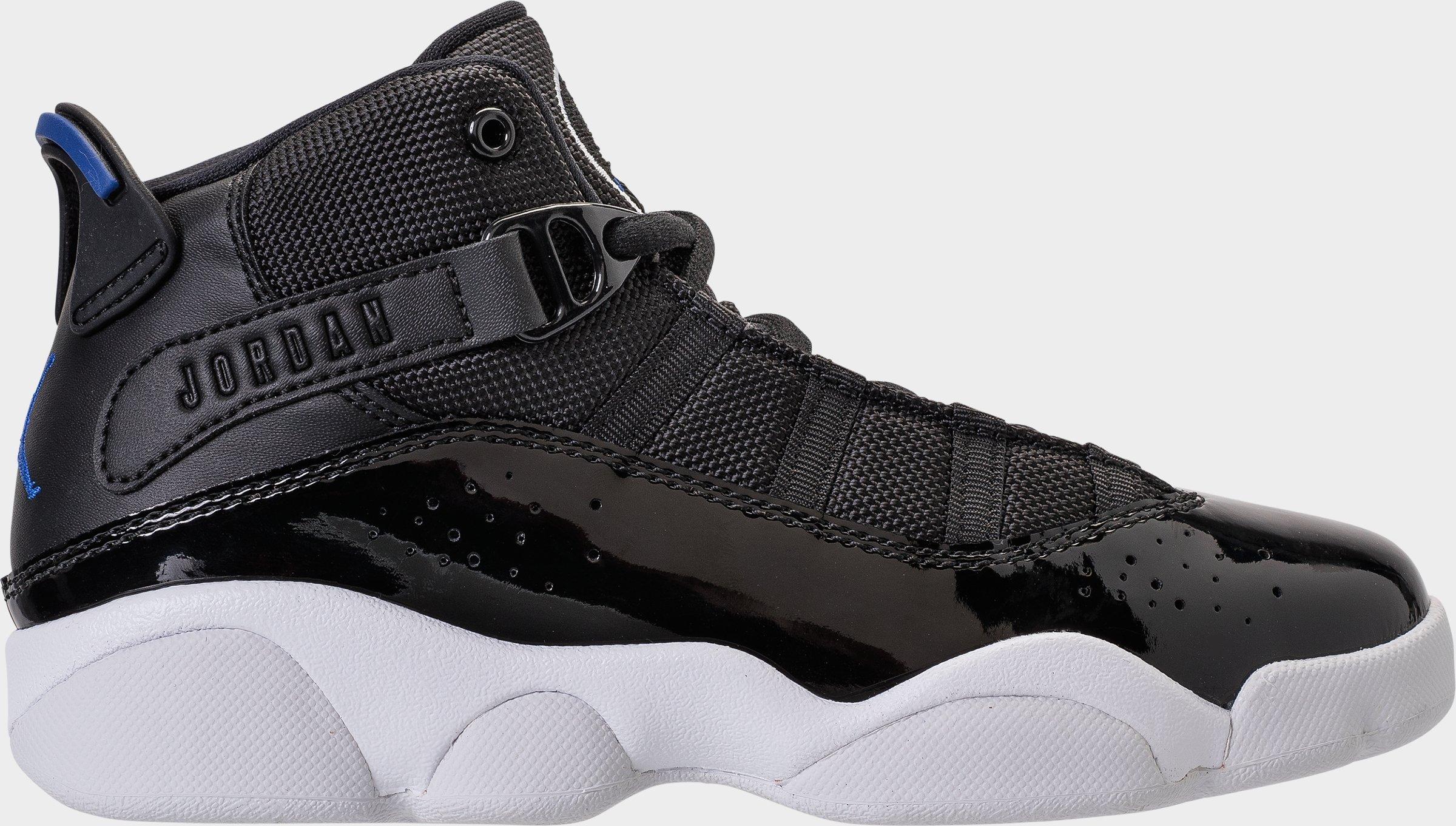 jordan 6 rings black kids