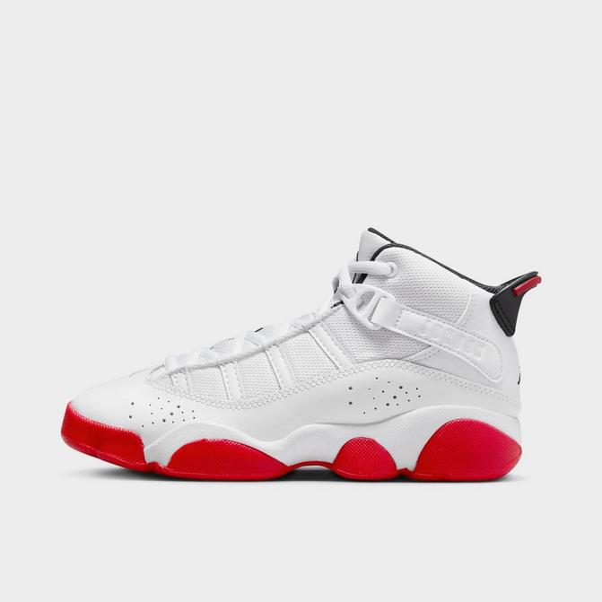 Finish line cheap red jordans