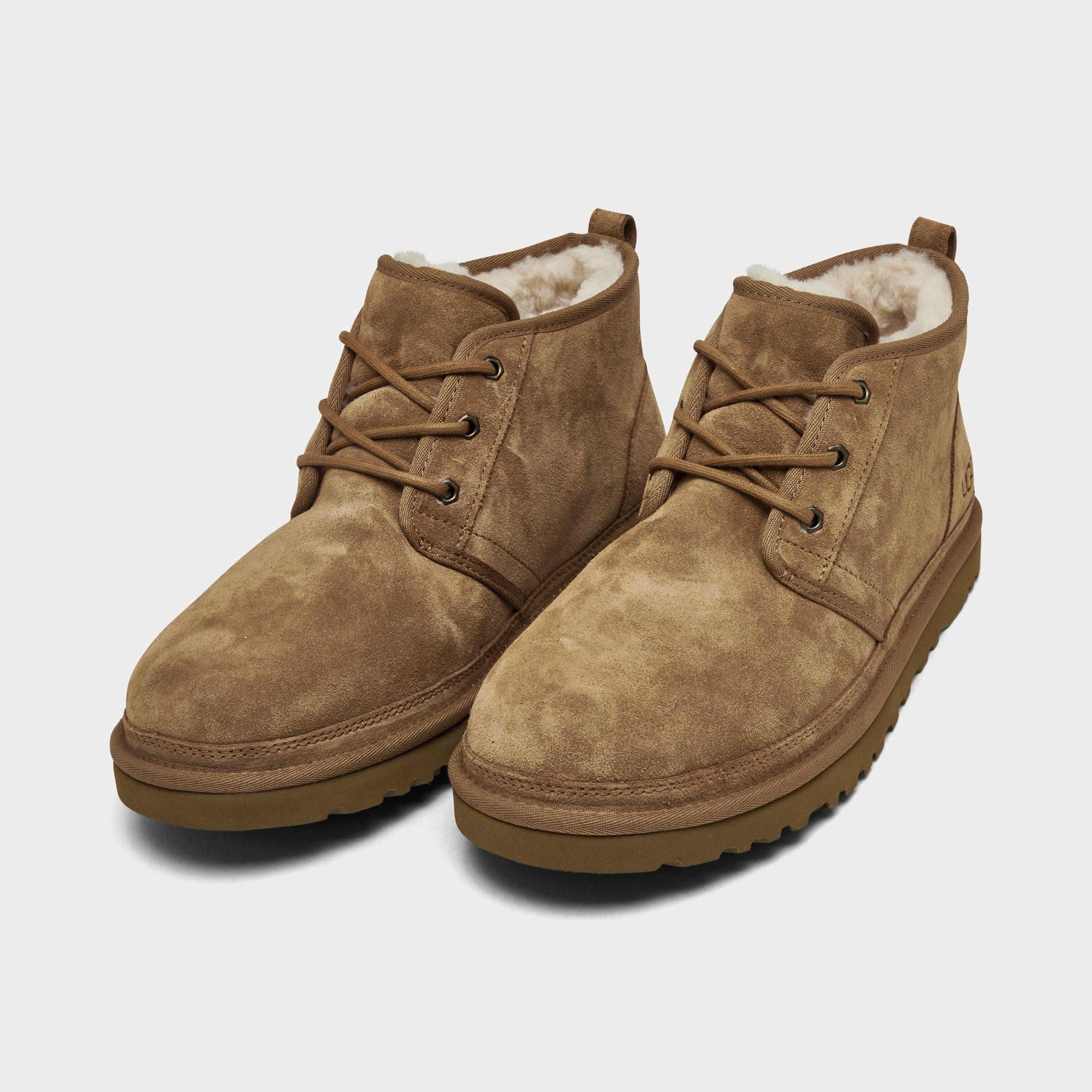 NWOB UGG Mens Beige Canvas Neumel  II Wool Lined Lace-Up Chukka Boots Sz 12 3434 UGG® Neumel for Men | Lace-Up Casual Shoes at UGG.com main image 3