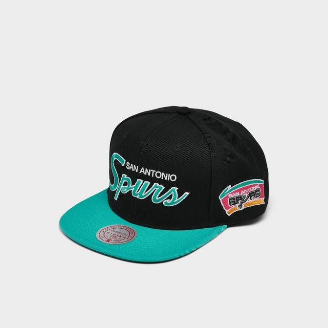 Mitchell & Ness NBA San Antonio Spurs Team Script 2.0 Snapback Hat ...