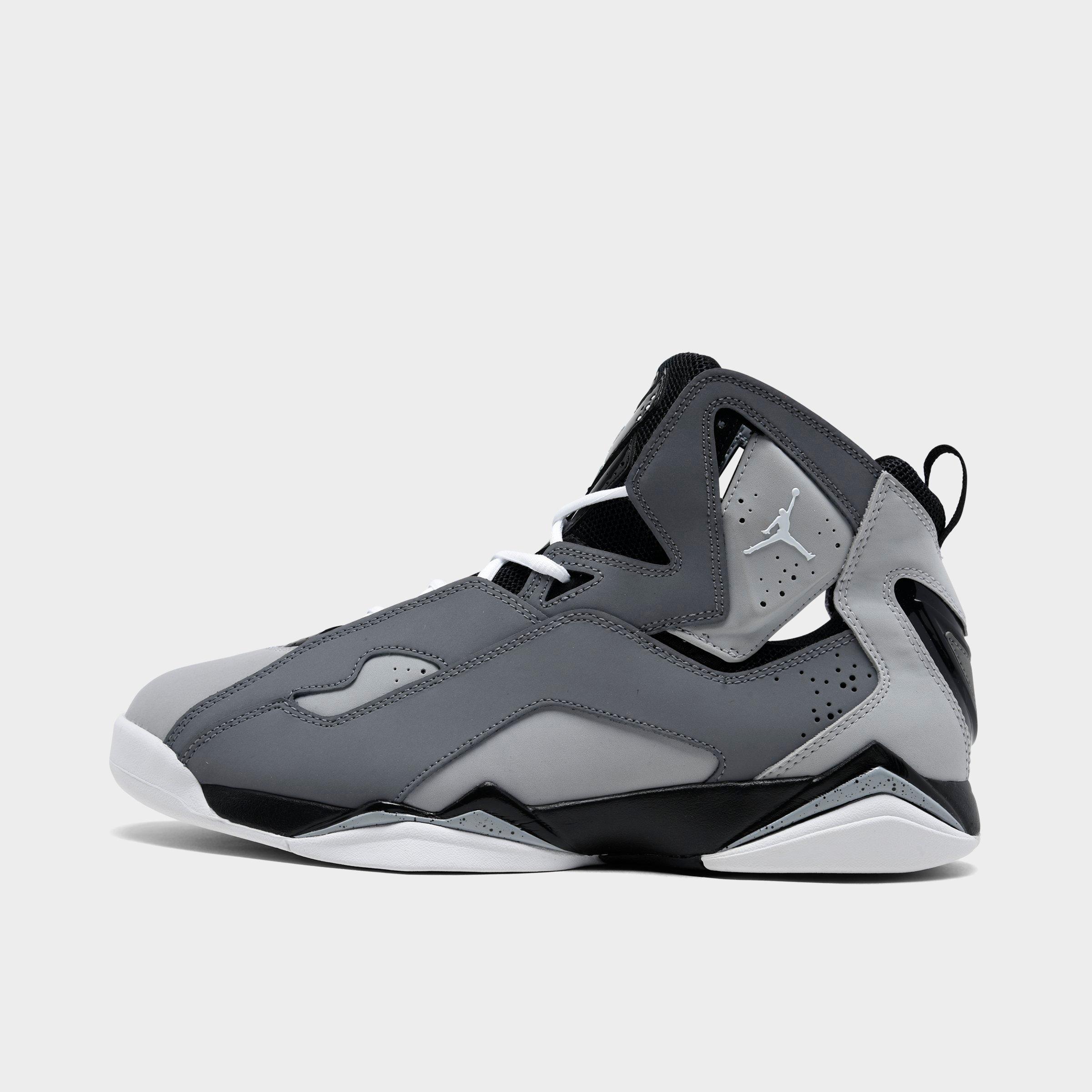 jordan true flight grey and black