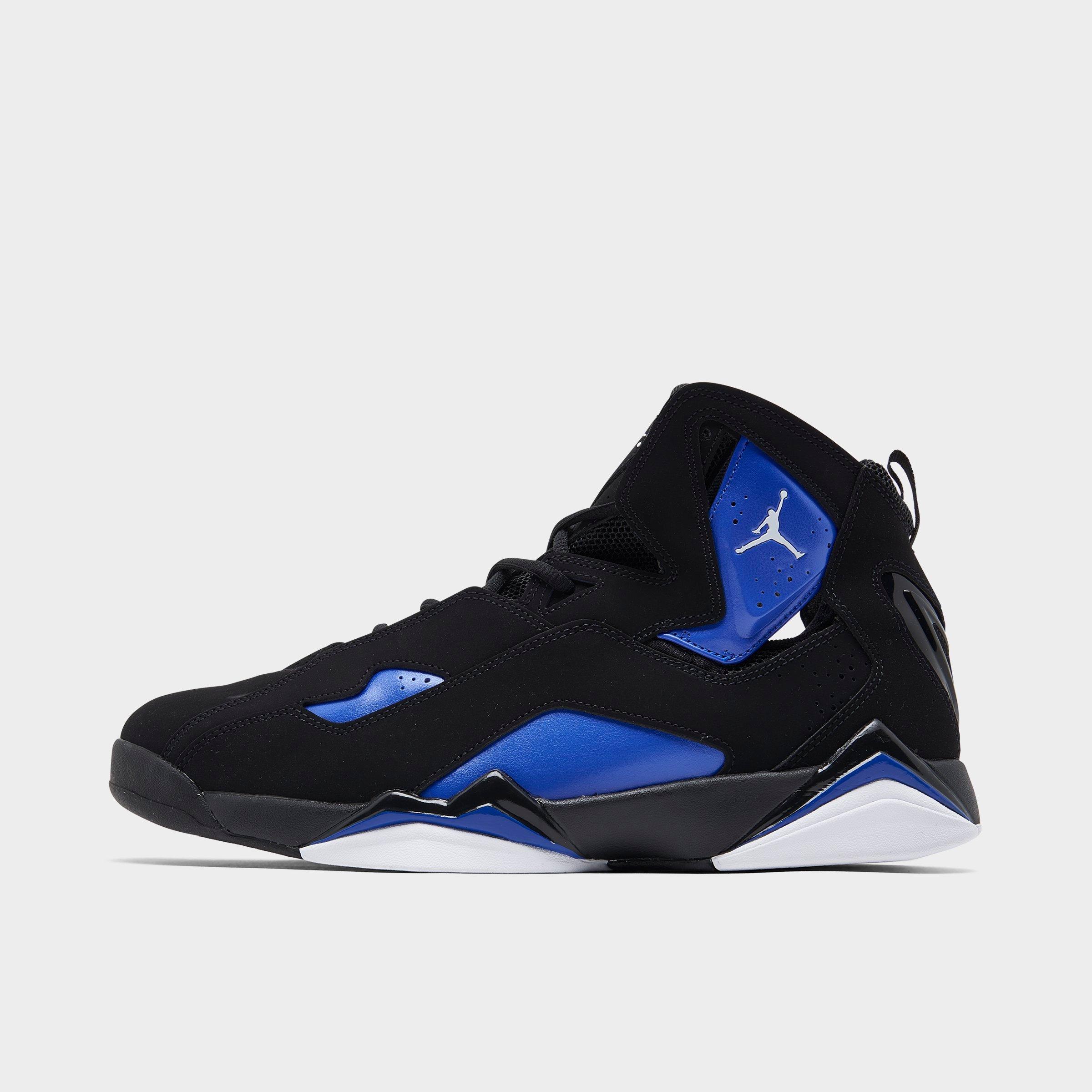 jordan true flight black and blue