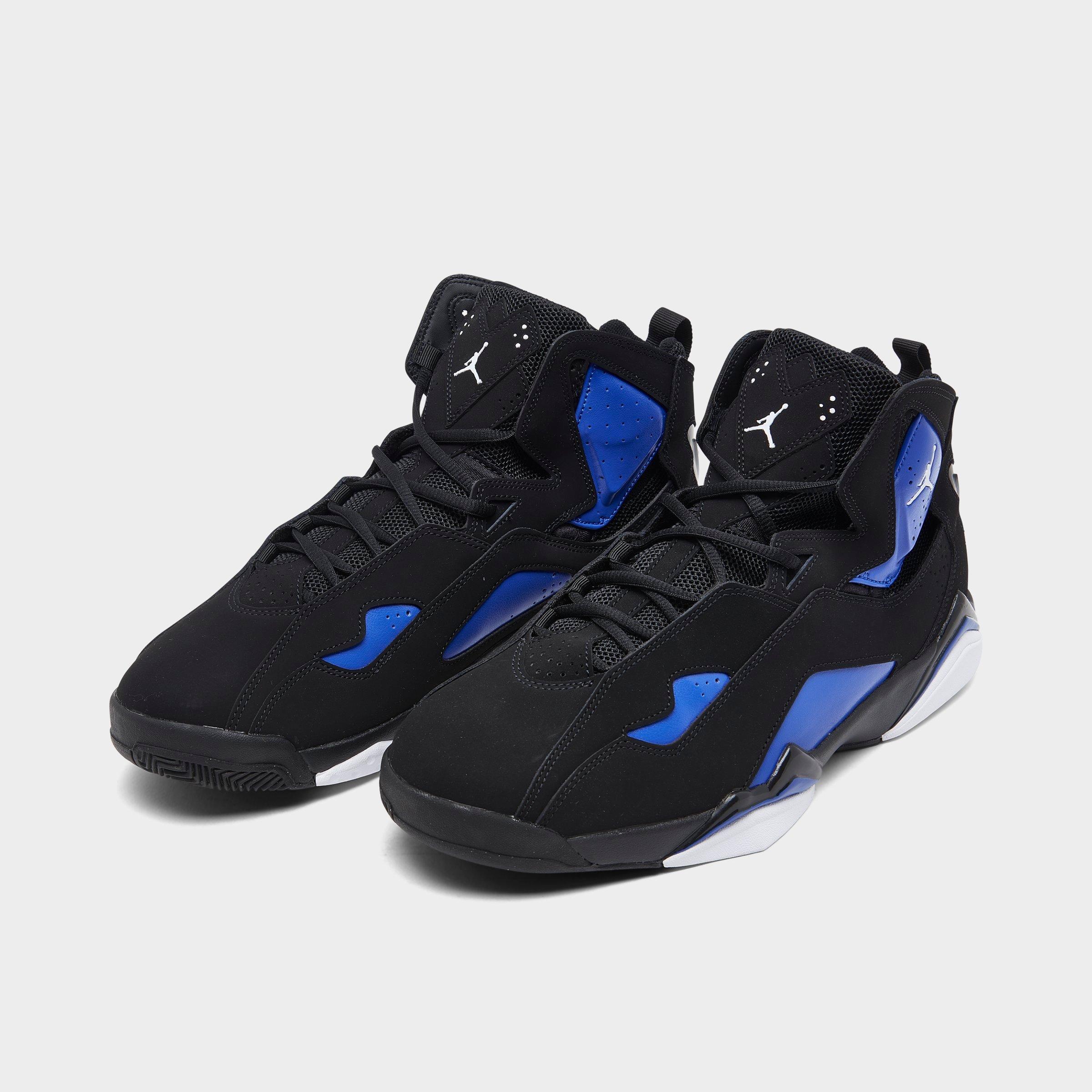 jordan true flight black and blue