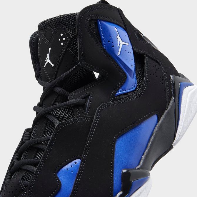 Jordan true flight outlet black and blue