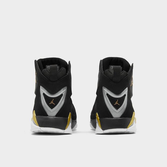 Jordan true outlet flight black gold