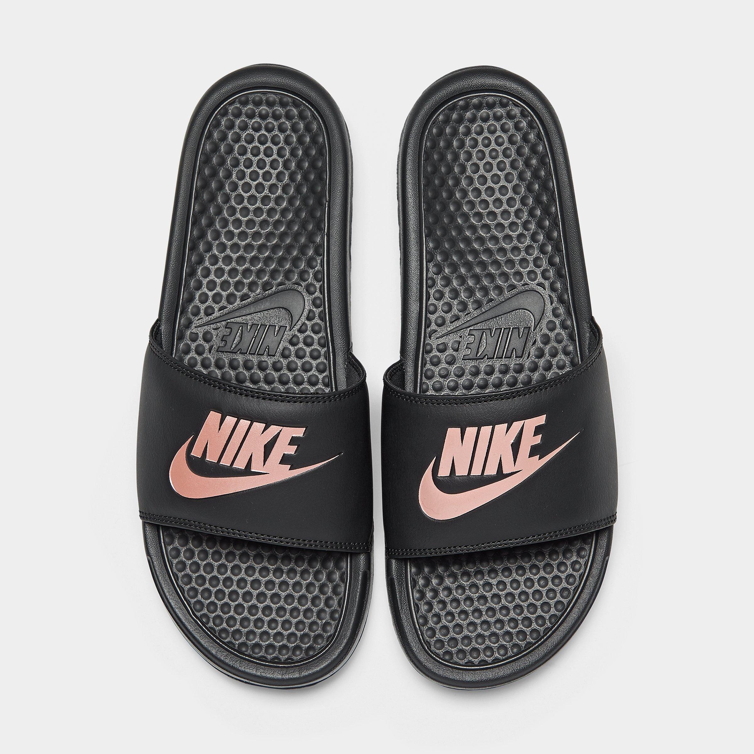 Nike Benassi JDI Swoosh Slide Sandals 