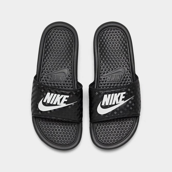 Women's Nike Benassi JDI Swoosh Slide Sandals| Finish Line