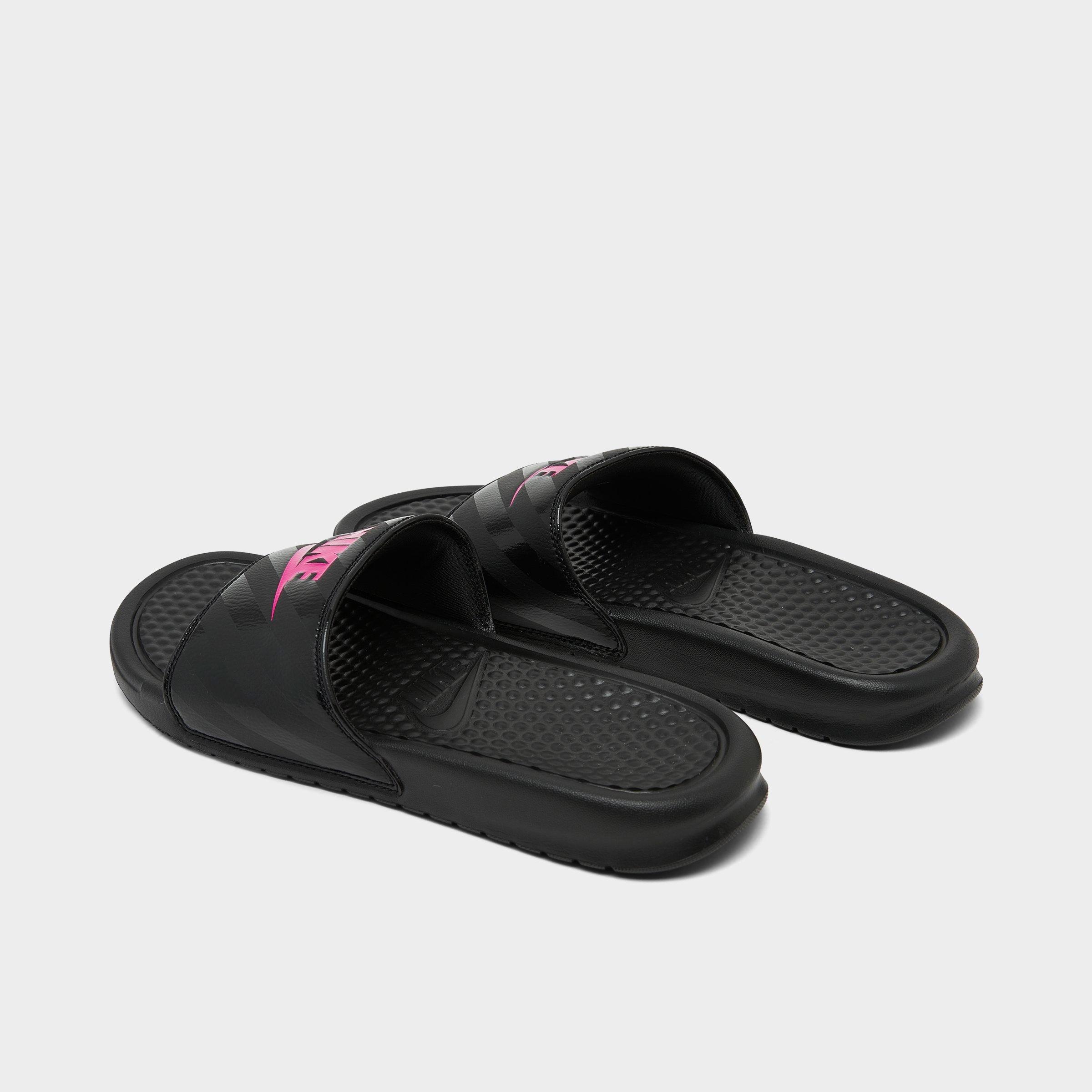 nike slides benassi swoosh