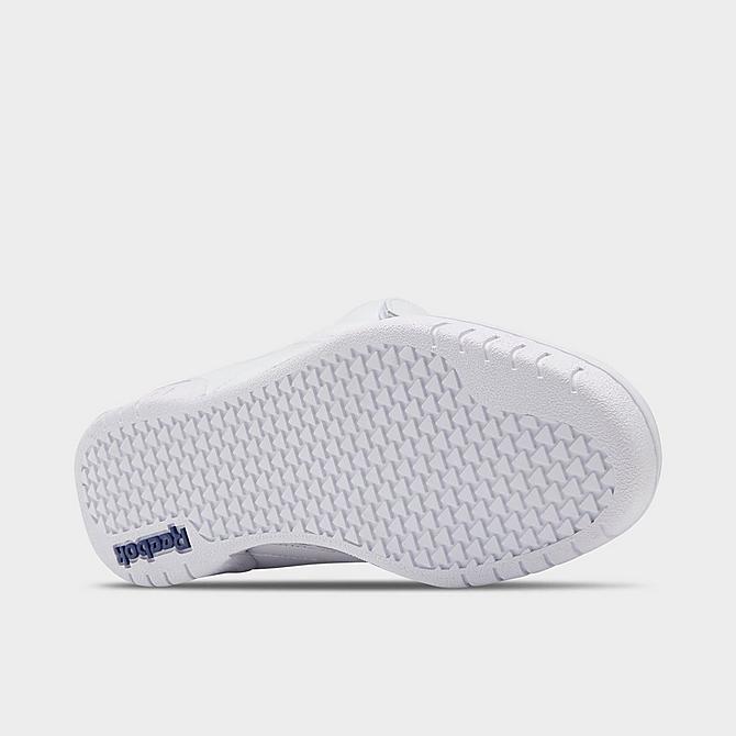 Bottom view of Men's Reebok Ex-O-Fit Hi Casual Shoes in Intense White Click to zoom