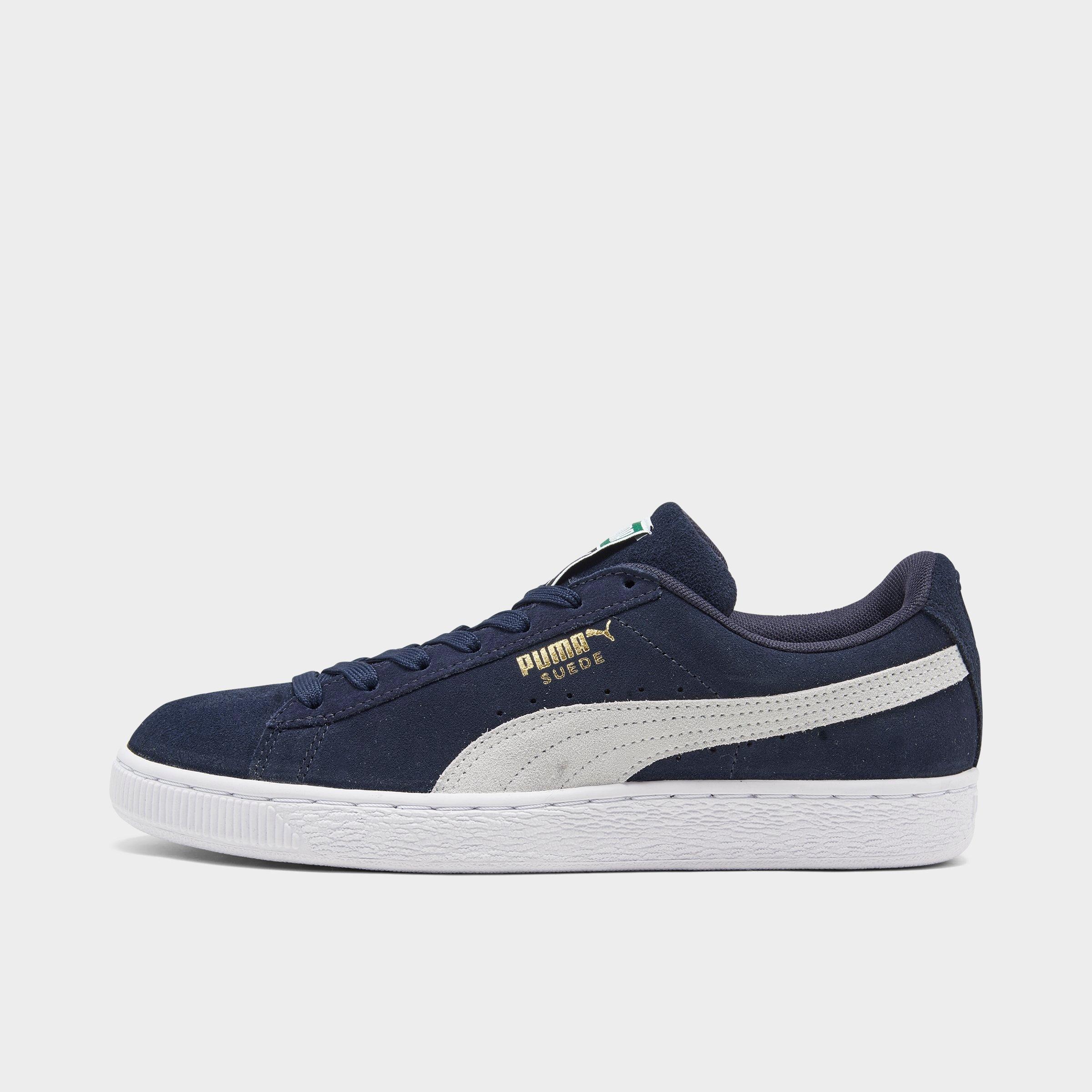 puma suede navy blue