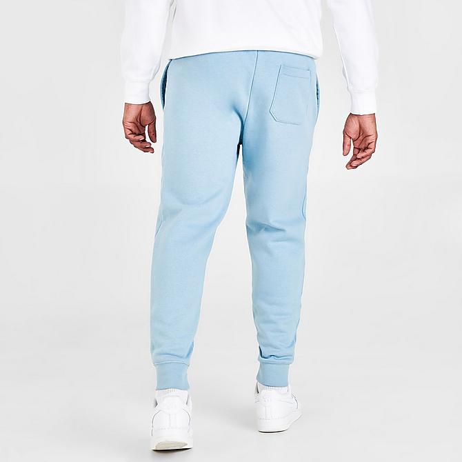 Back Right view of Men's Ralph Lauren Polo Sport Fleece Jogger Pants in Blue Note Click to zoom