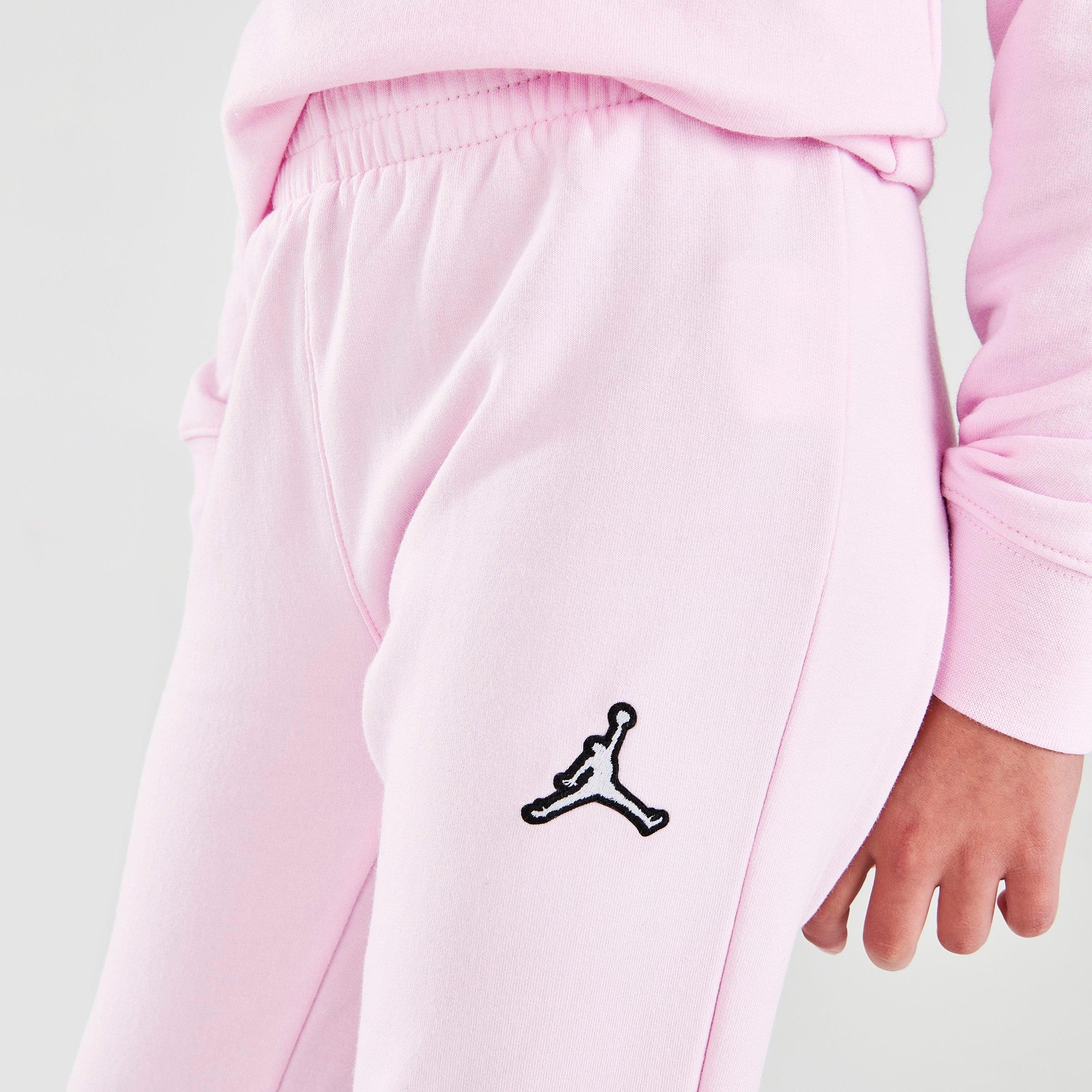 pink jordan pants