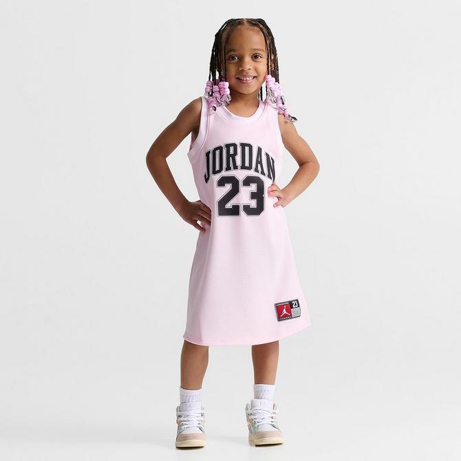 Girls' Little Kids' Jordan 23 Jersey Dress| Finish Line