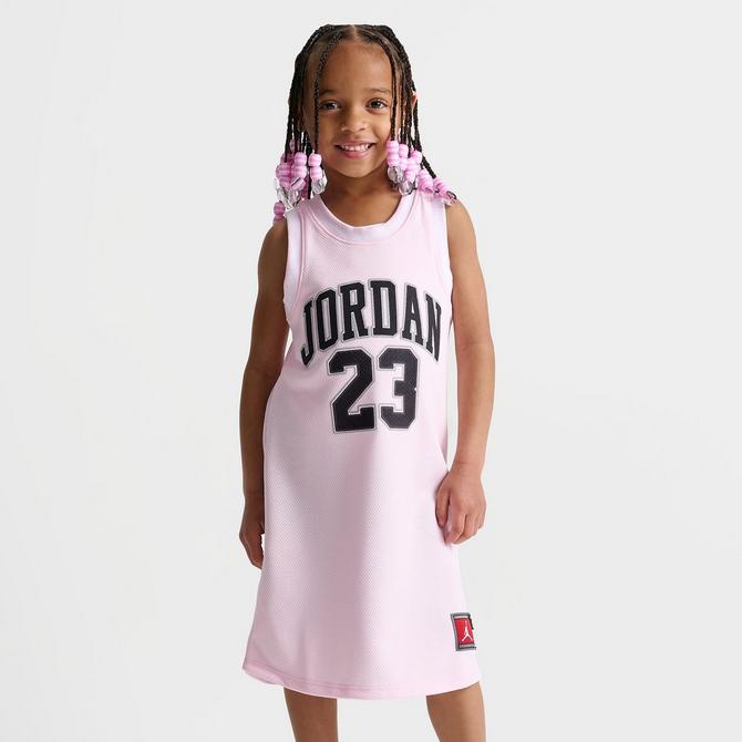 Girls' Little Kids' Jordan 23 Jersey Dress| Finish Line