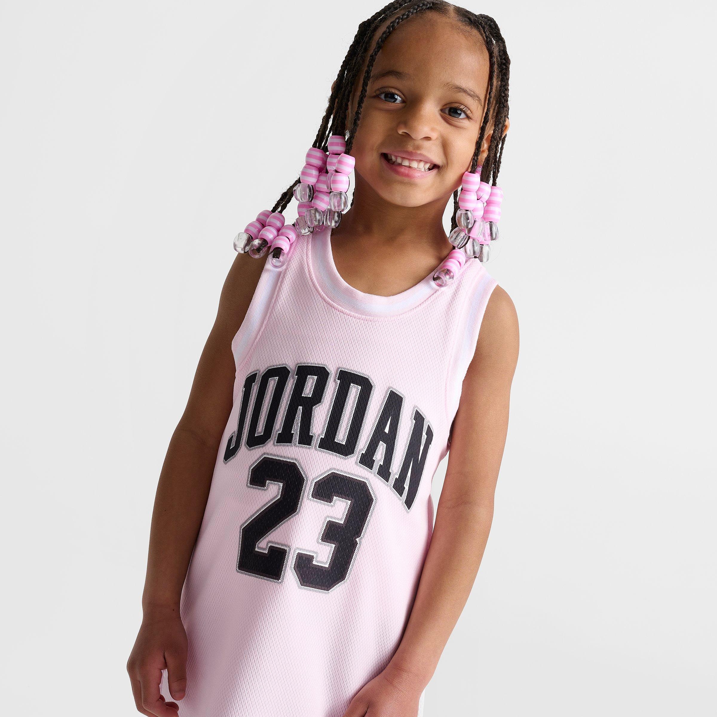 Girls' Little Kids' Jordan 23 Jersey Dress| Finish Line