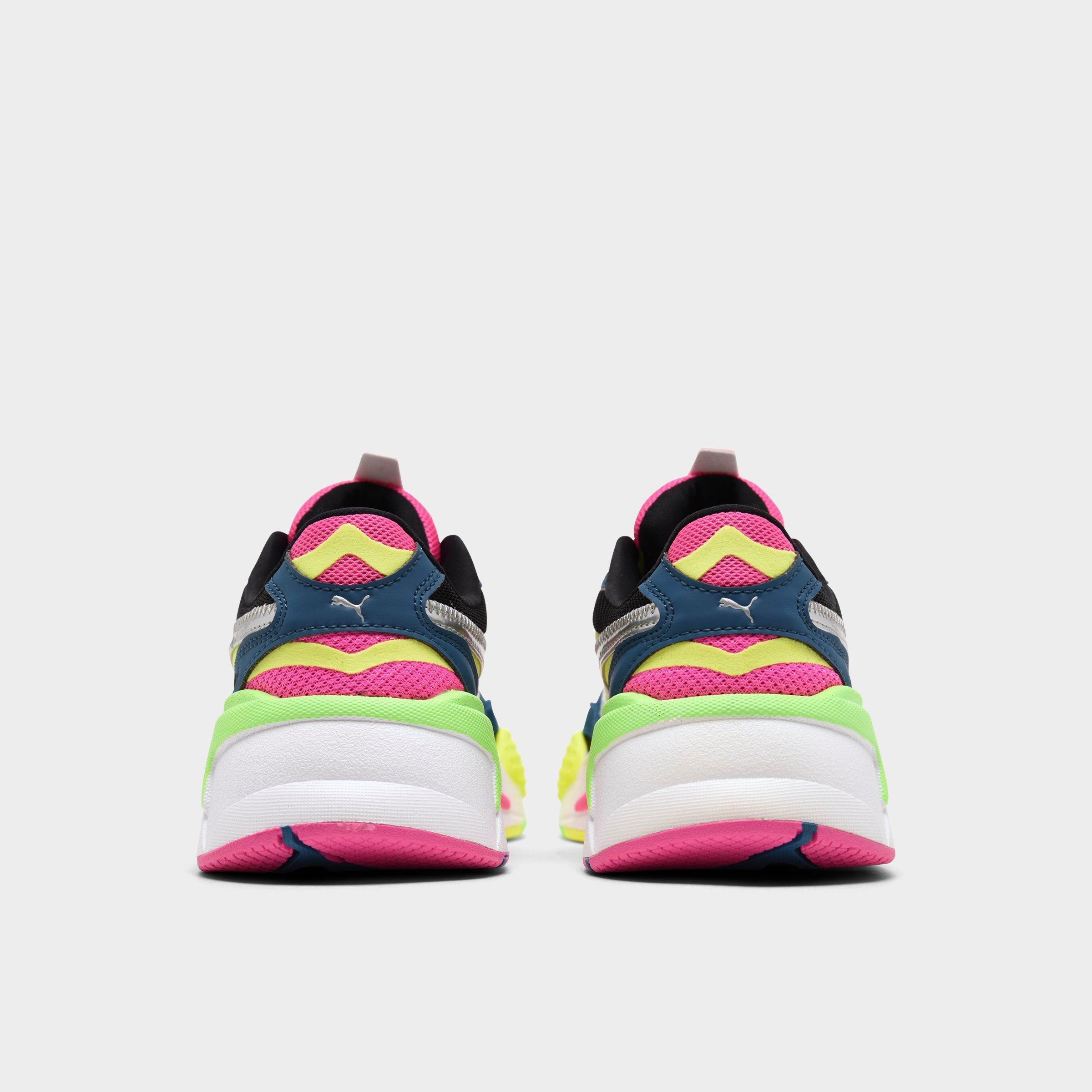 black pink puma shoes