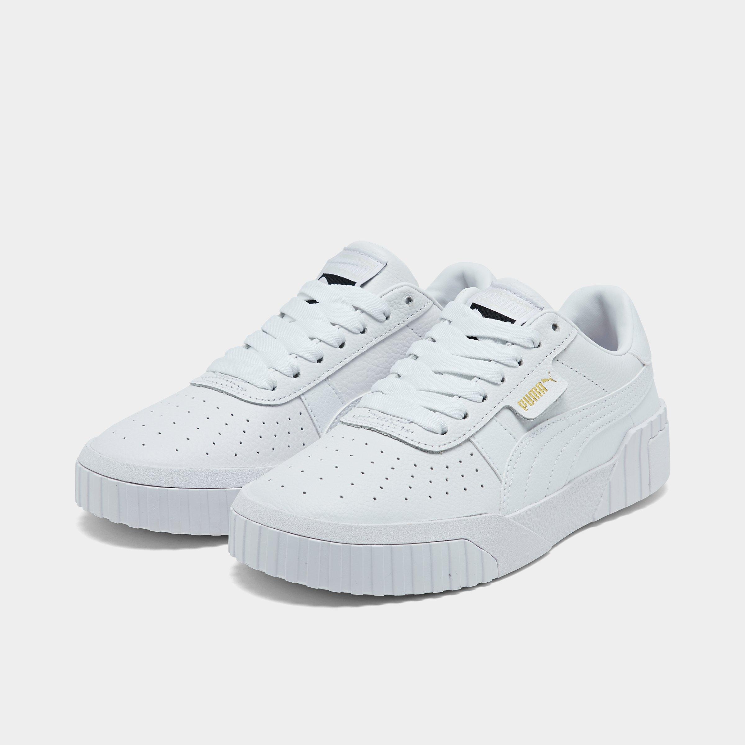 white puma shoes