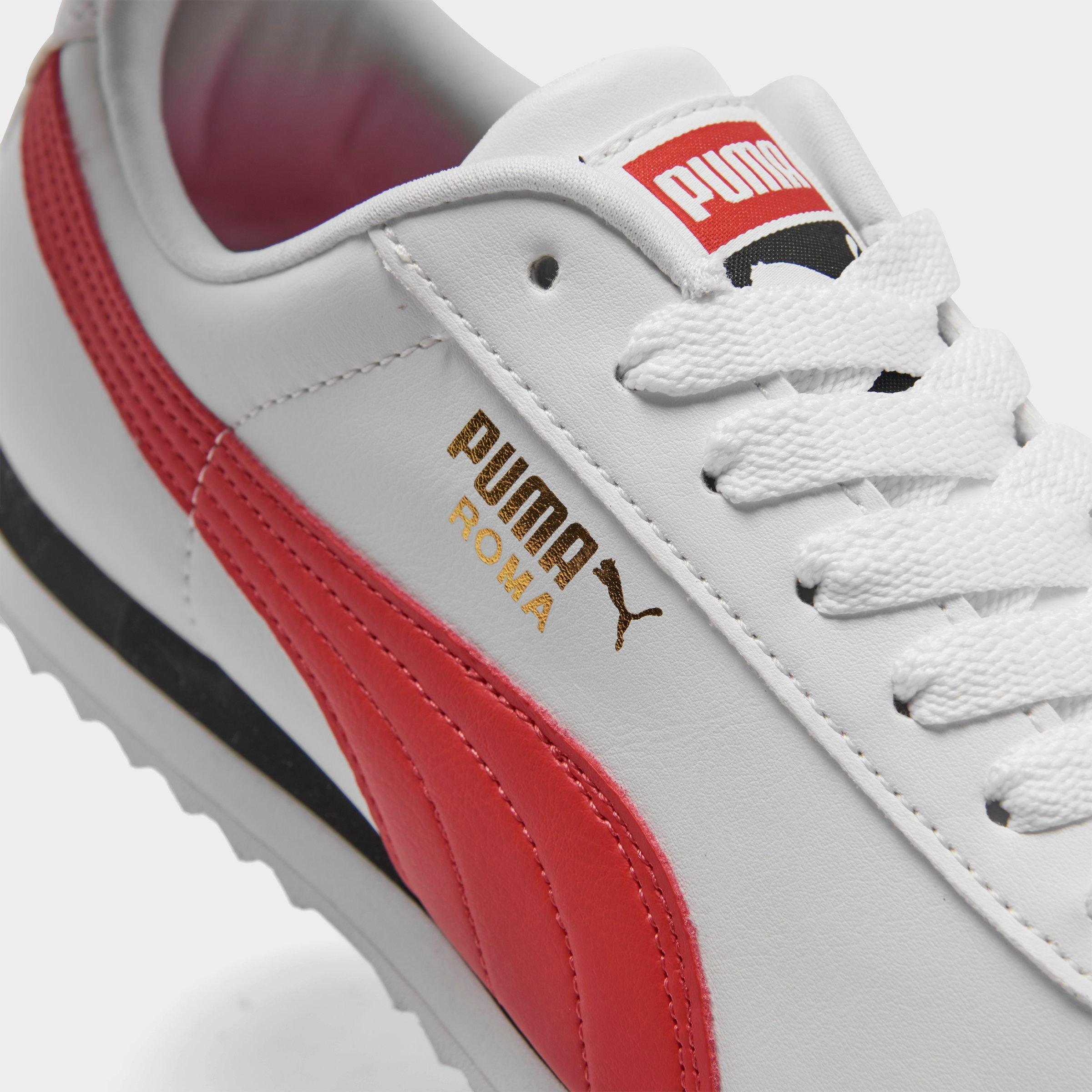 puma roma red and black