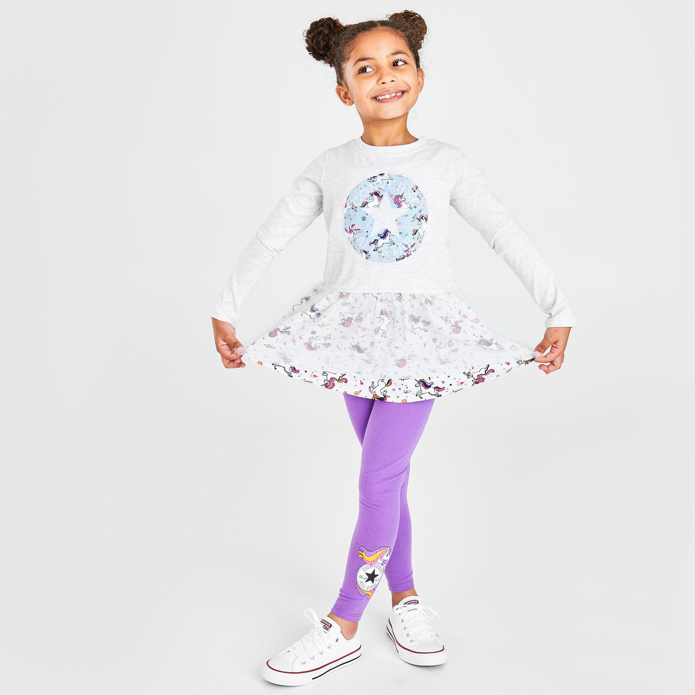 girls converse leggings
