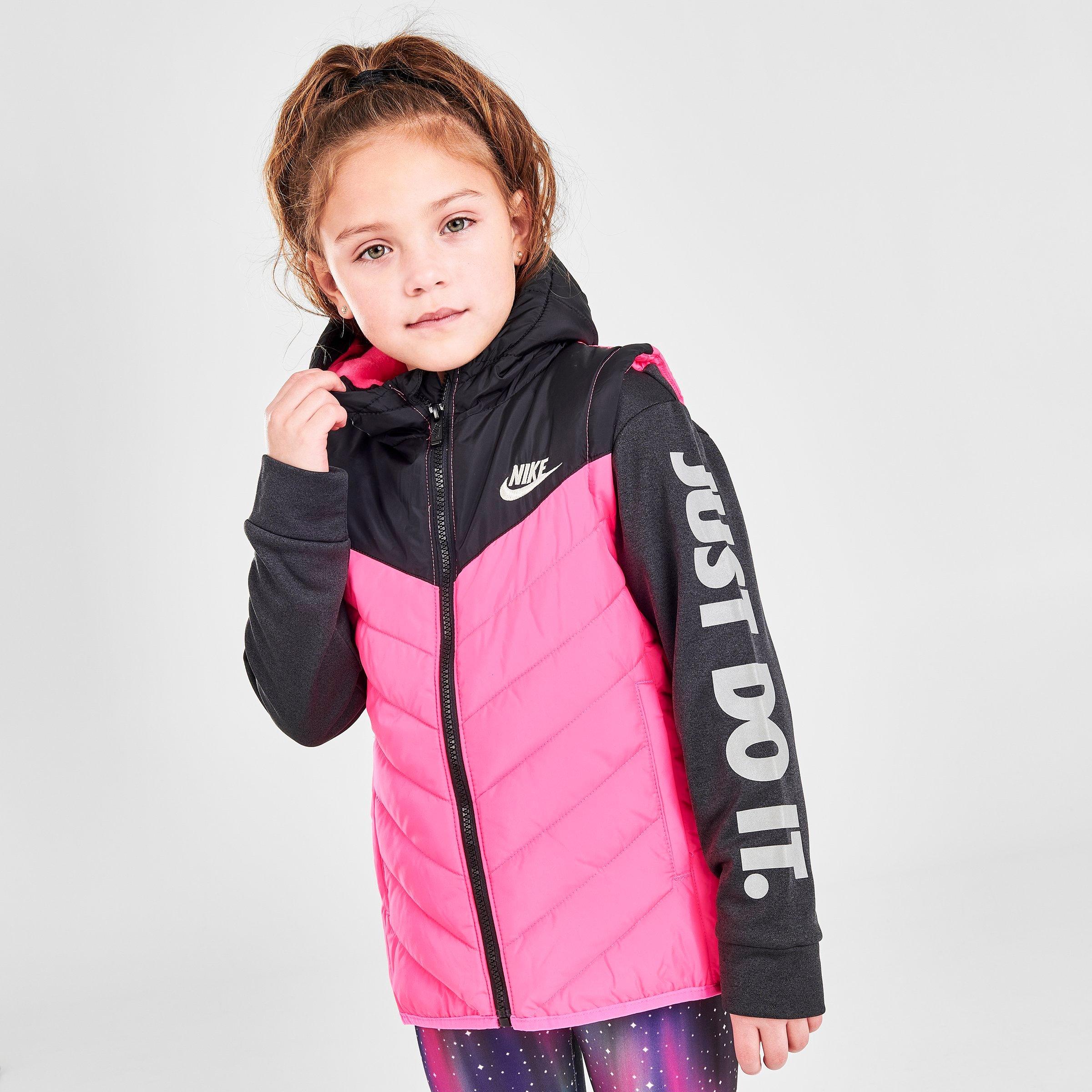 nike puffer coat girls