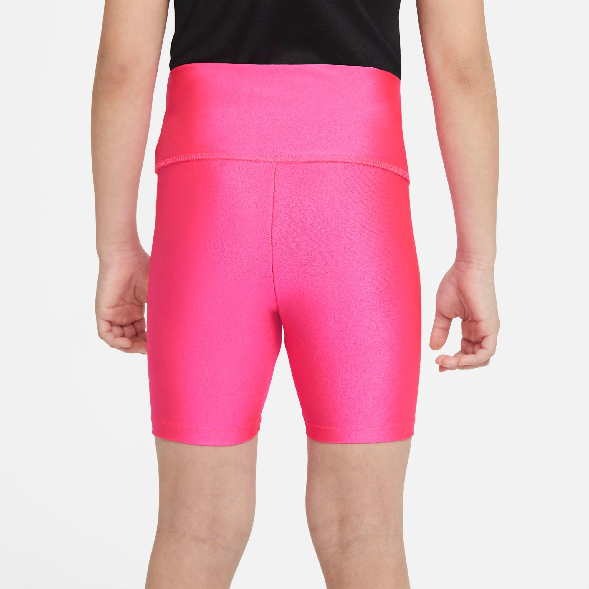 nike biker shorts pink