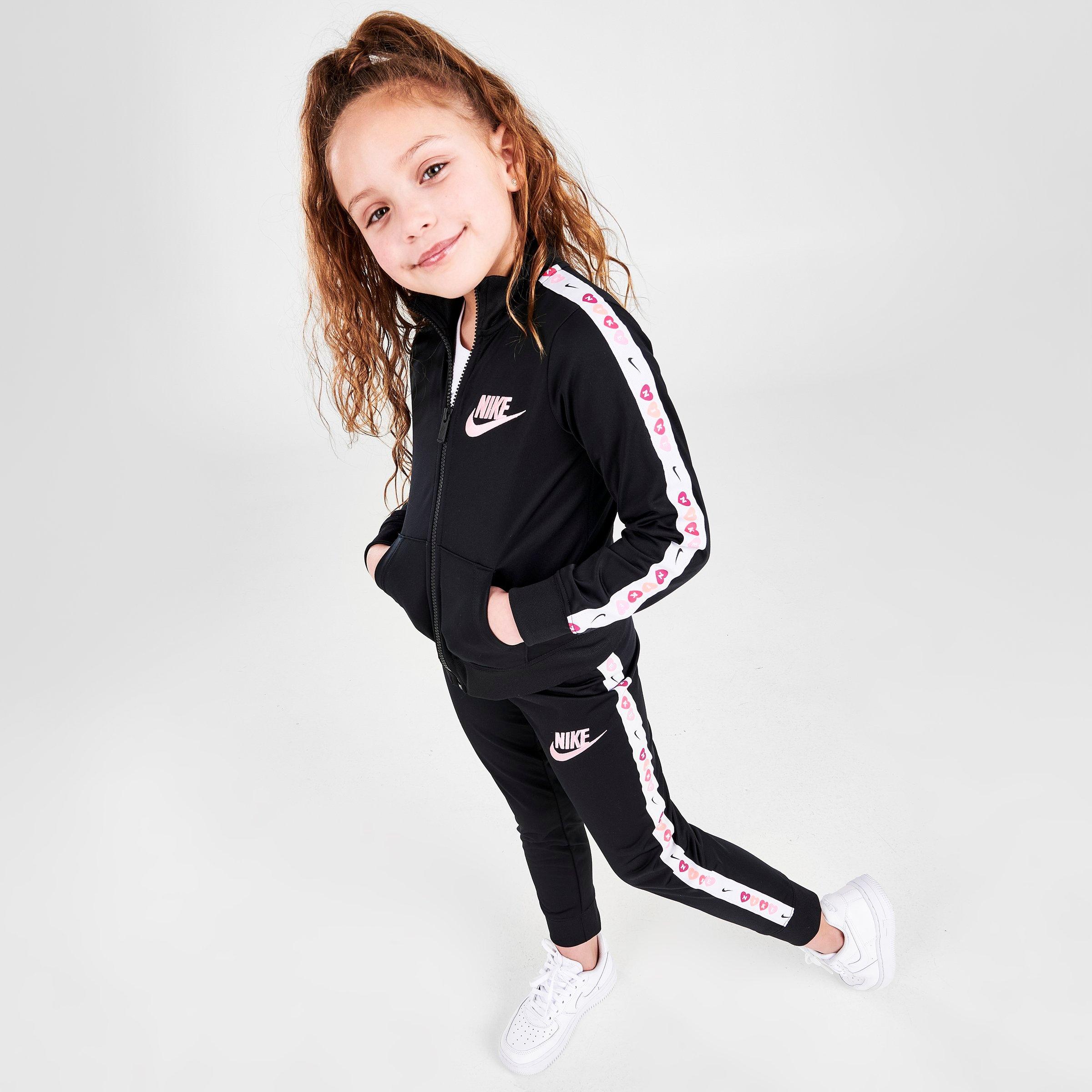 boys nike tape tracksuit