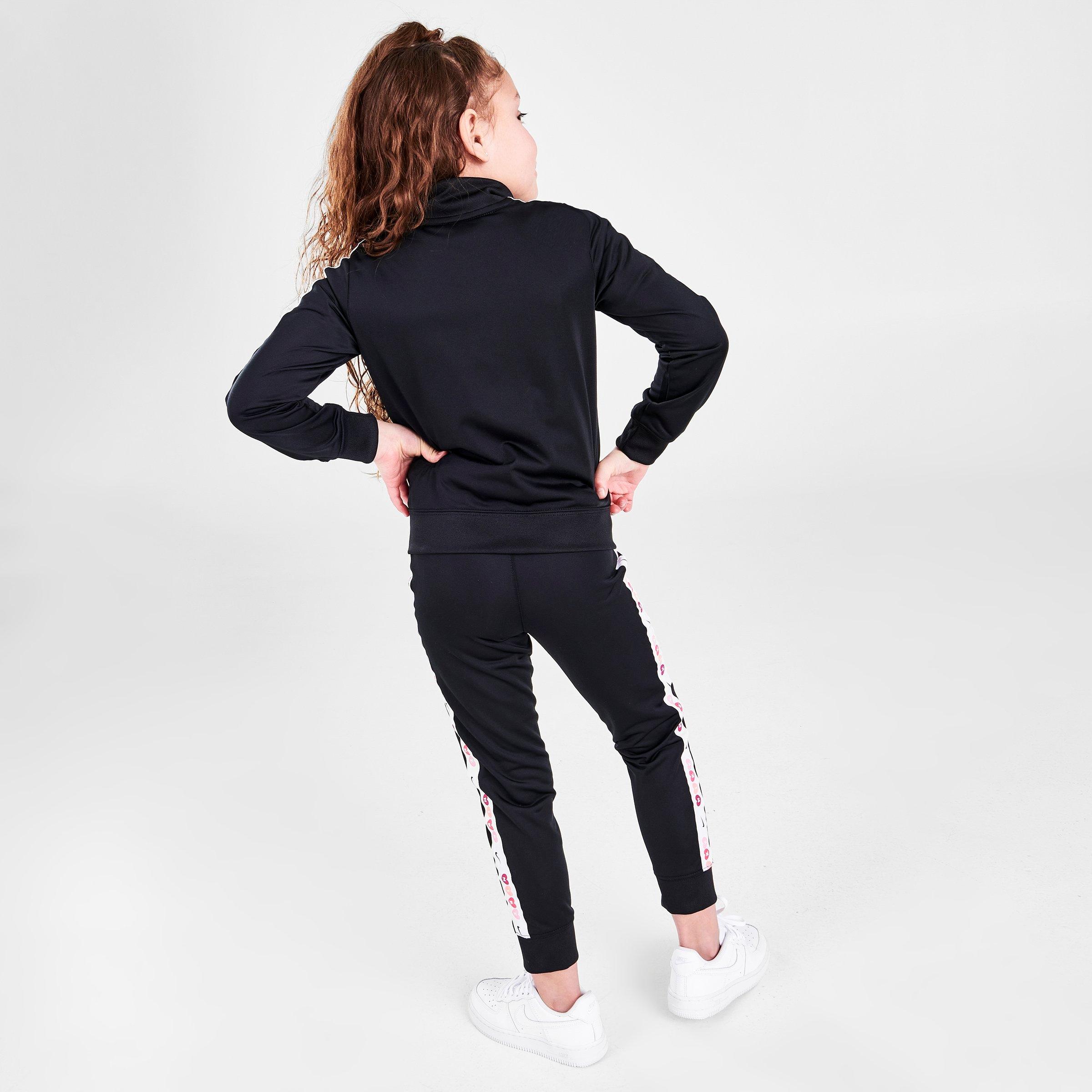 nike tricot taped tracksuit