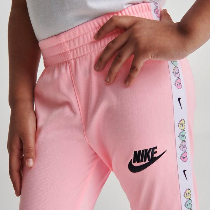 Girls' Little Kids' Nike Swoosh Love Tricot and Jogger Pants Finish Line