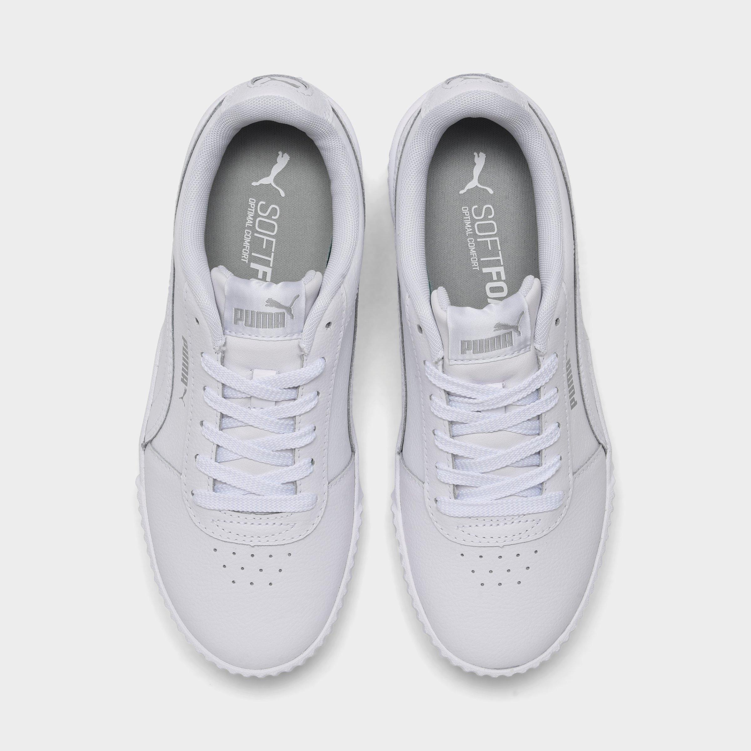 women's carina leather casual sneakers from finish line