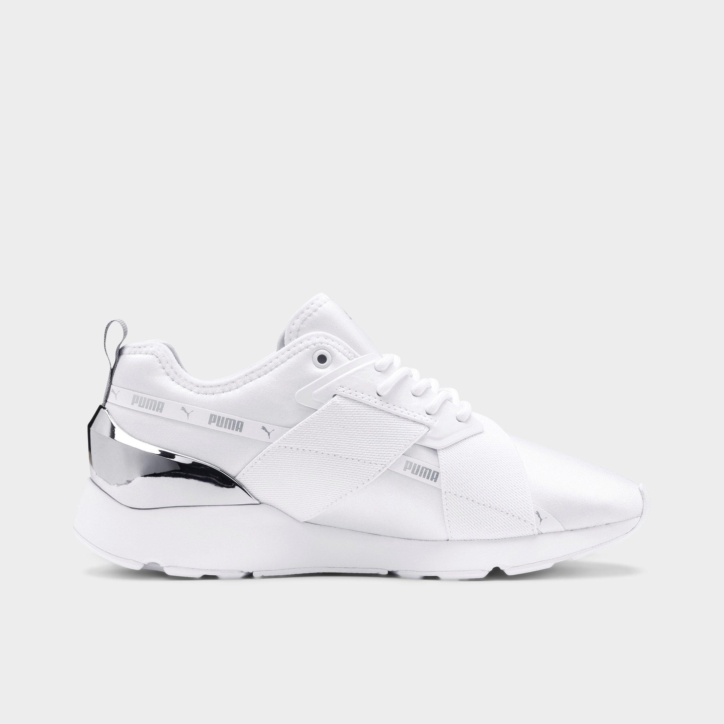 women's muse metallic casual sneakers from finish line