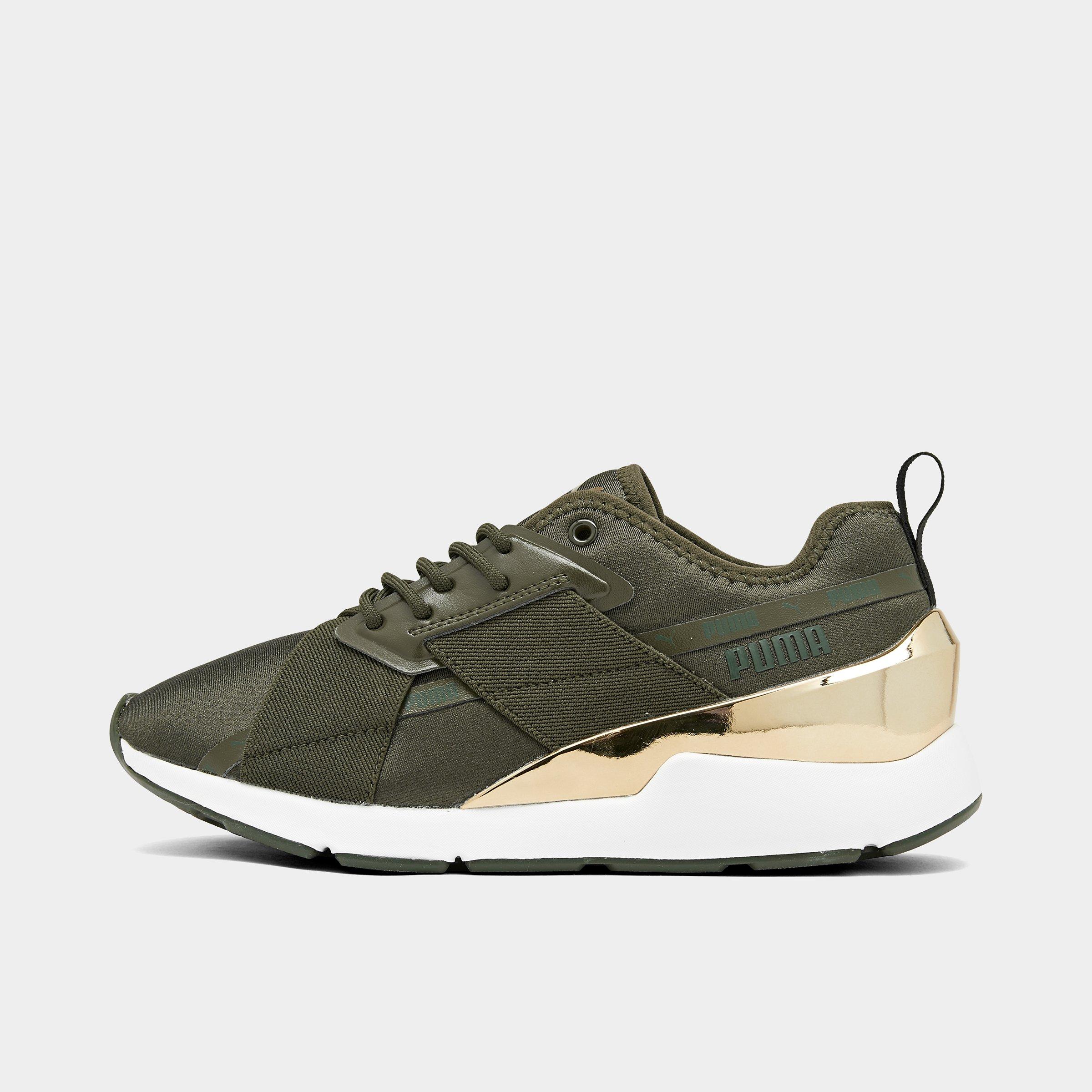 women's puma muse metallic casual shoes
