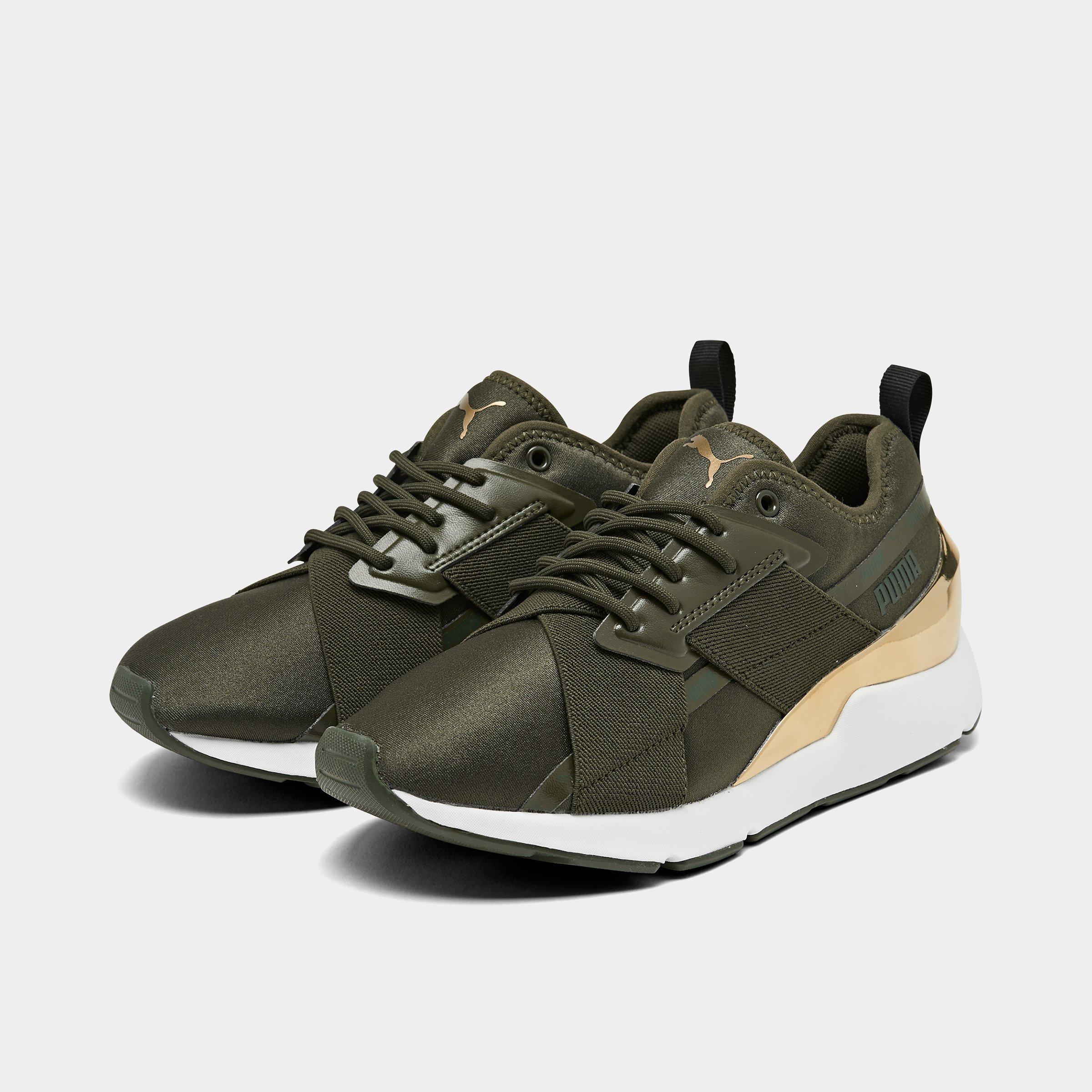 women's puma muse metallic casual shoes