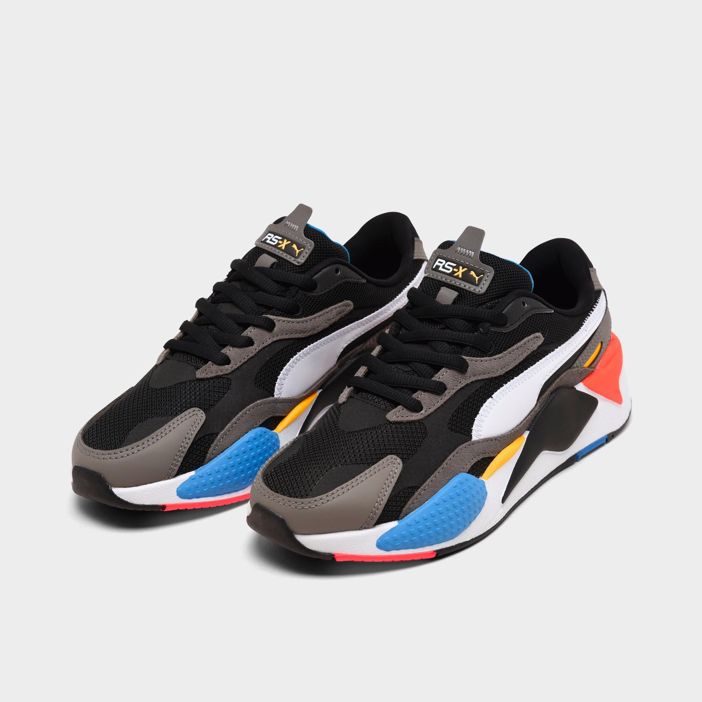 puma black casual shoes