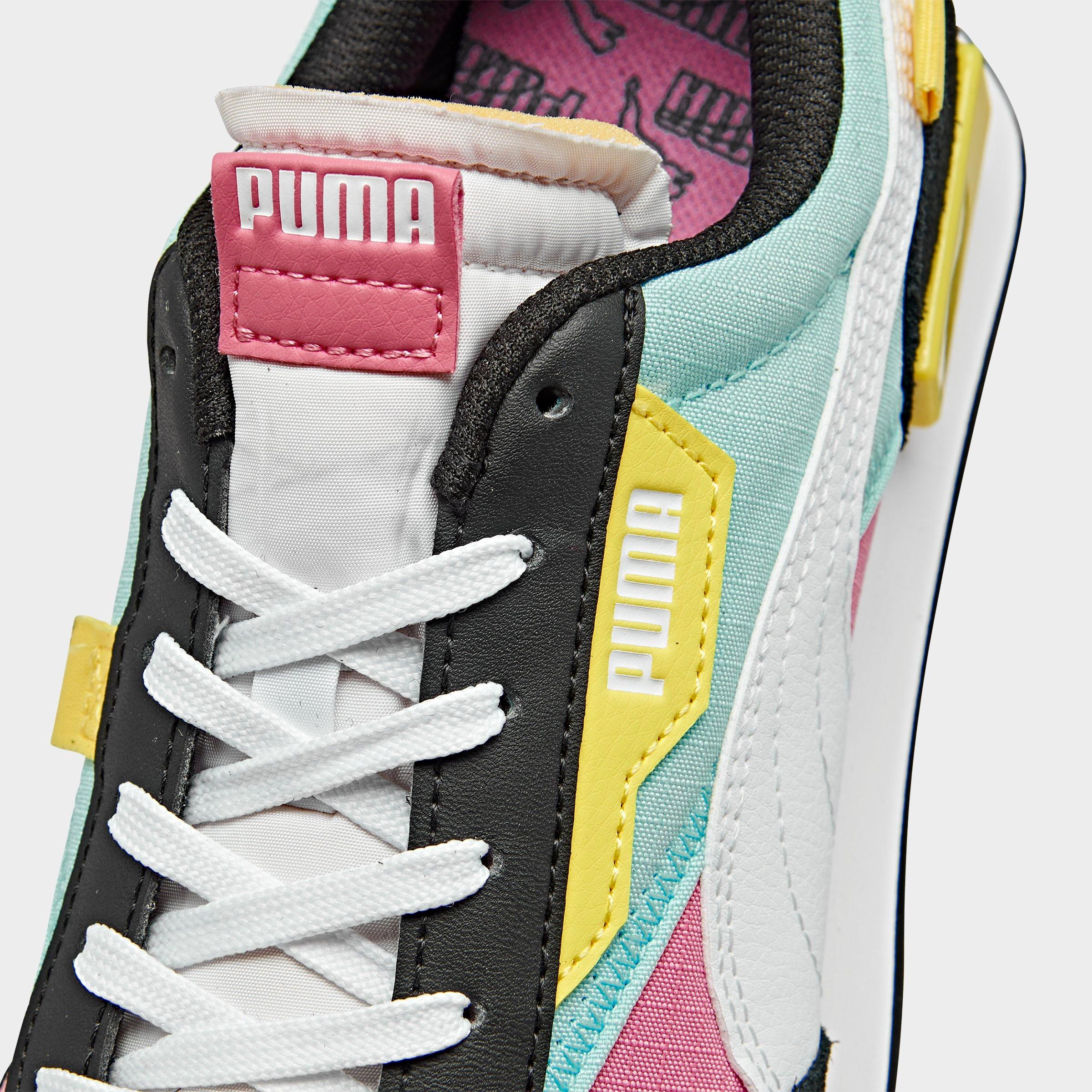 green puma shoes