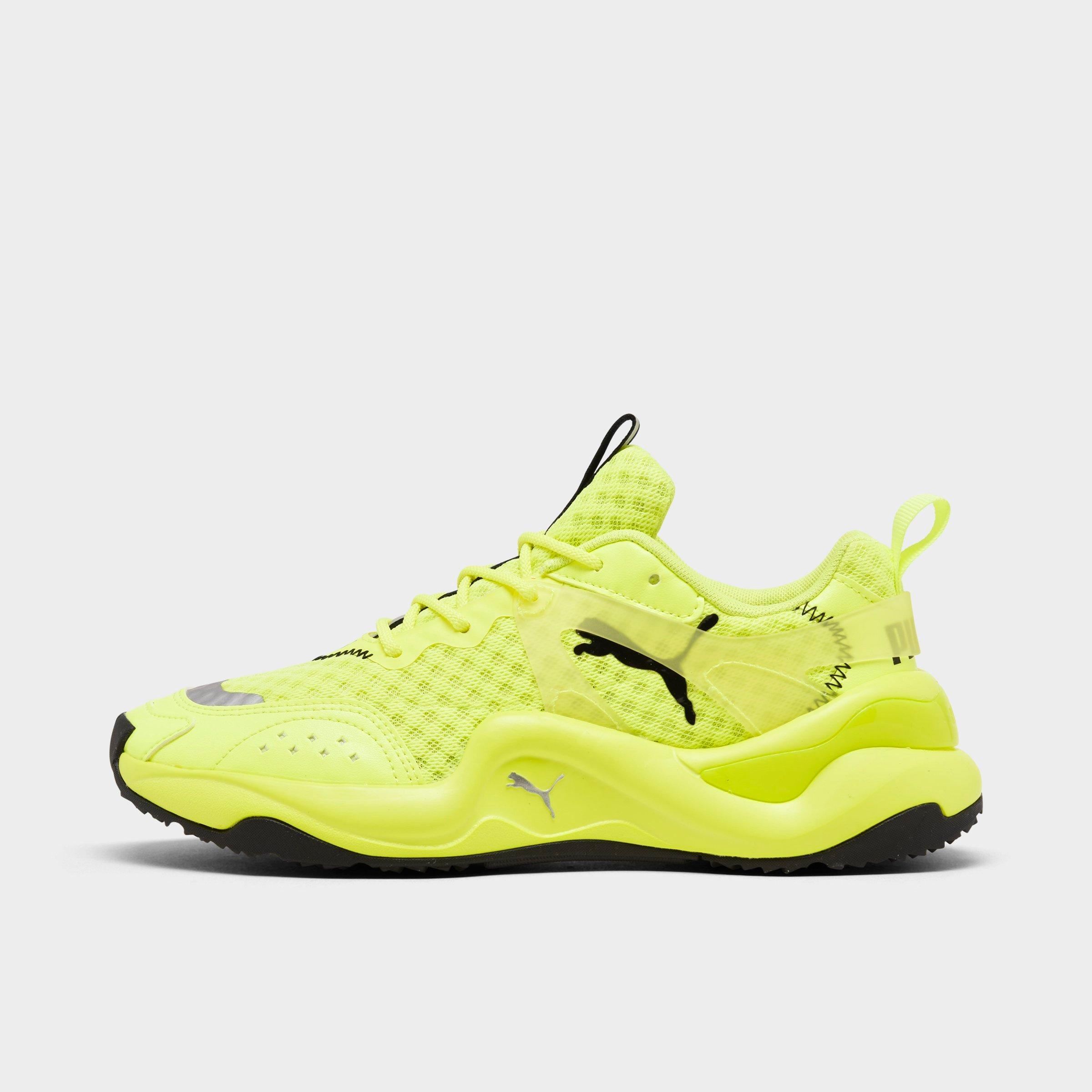 yellow puma shoes