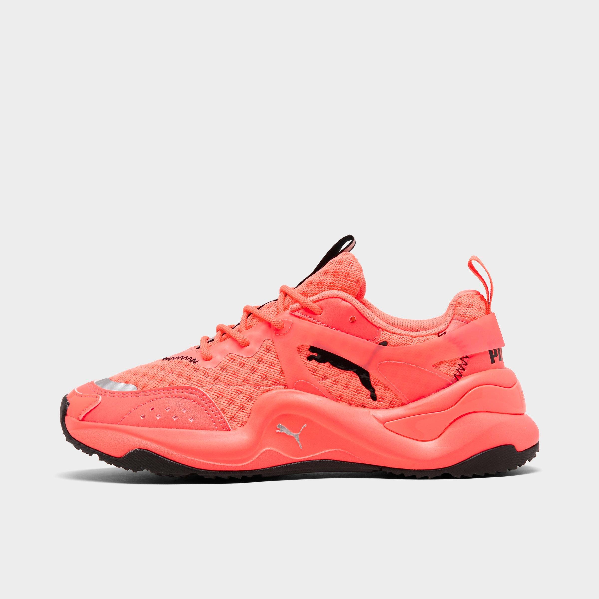 neon pink puma shoes