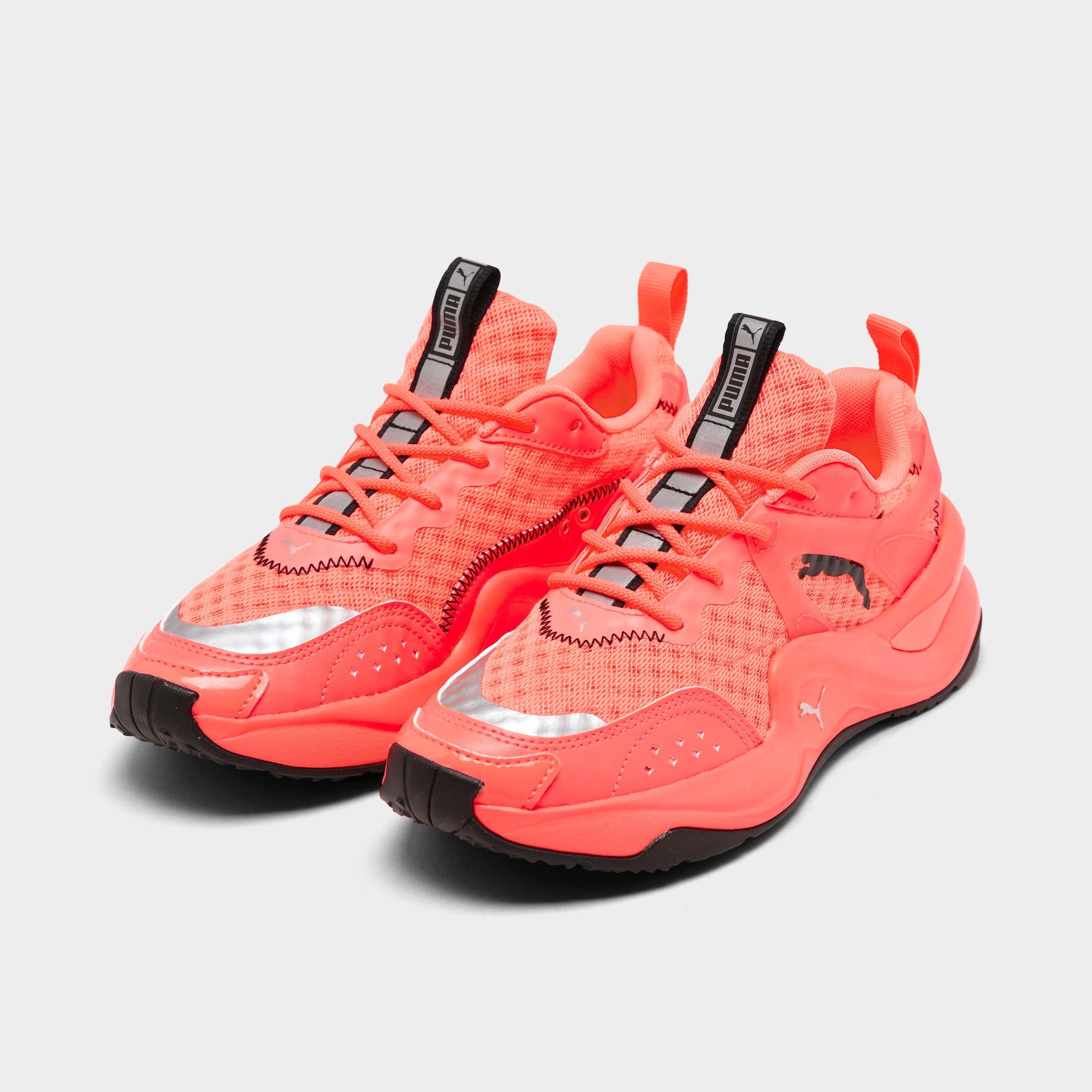 puma pink fluorescent shoes