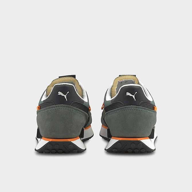 Left view of Men's Puma Future Rider Core Casual Shoes in Balsam Green/Puma White Click to zoom