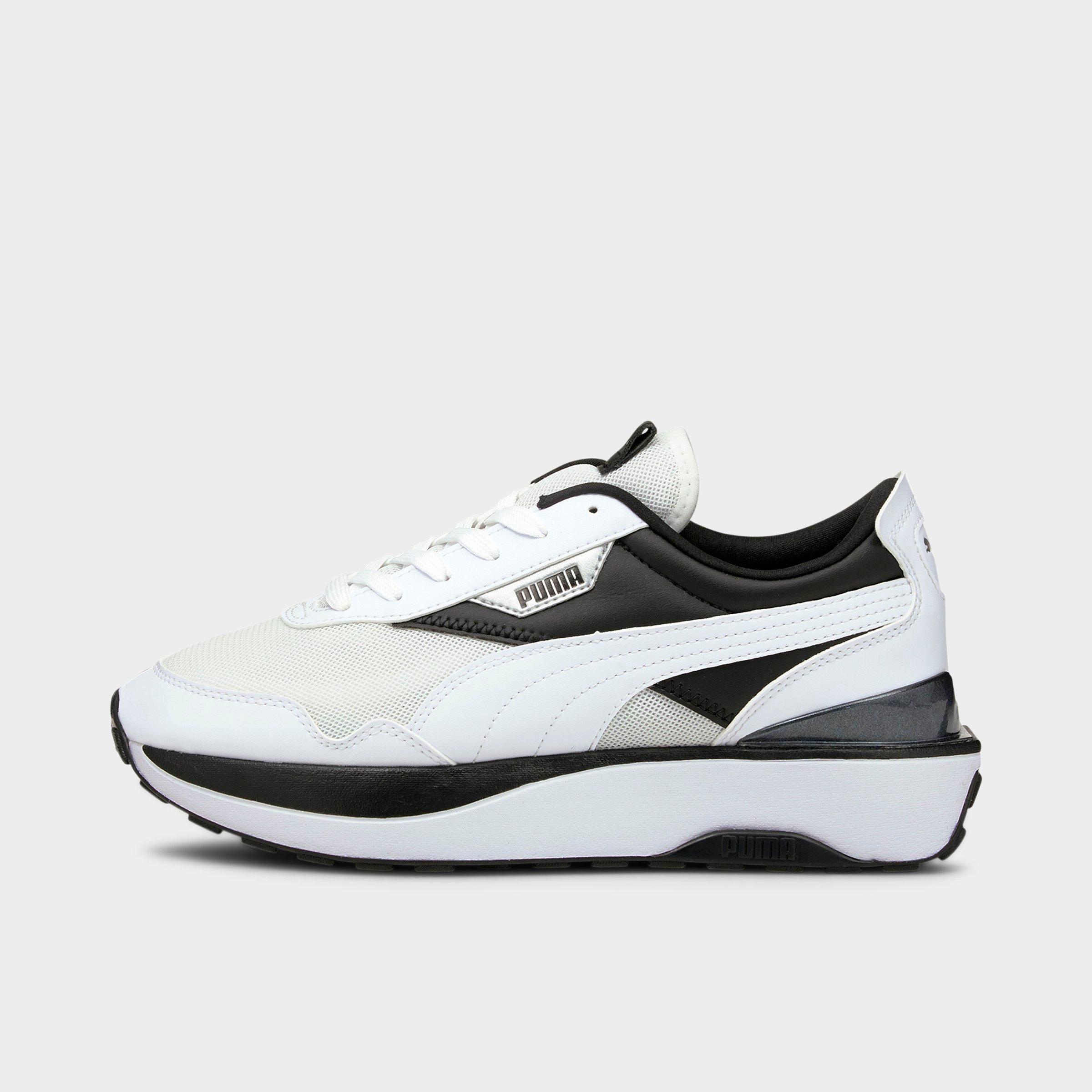 puma black casual shoes